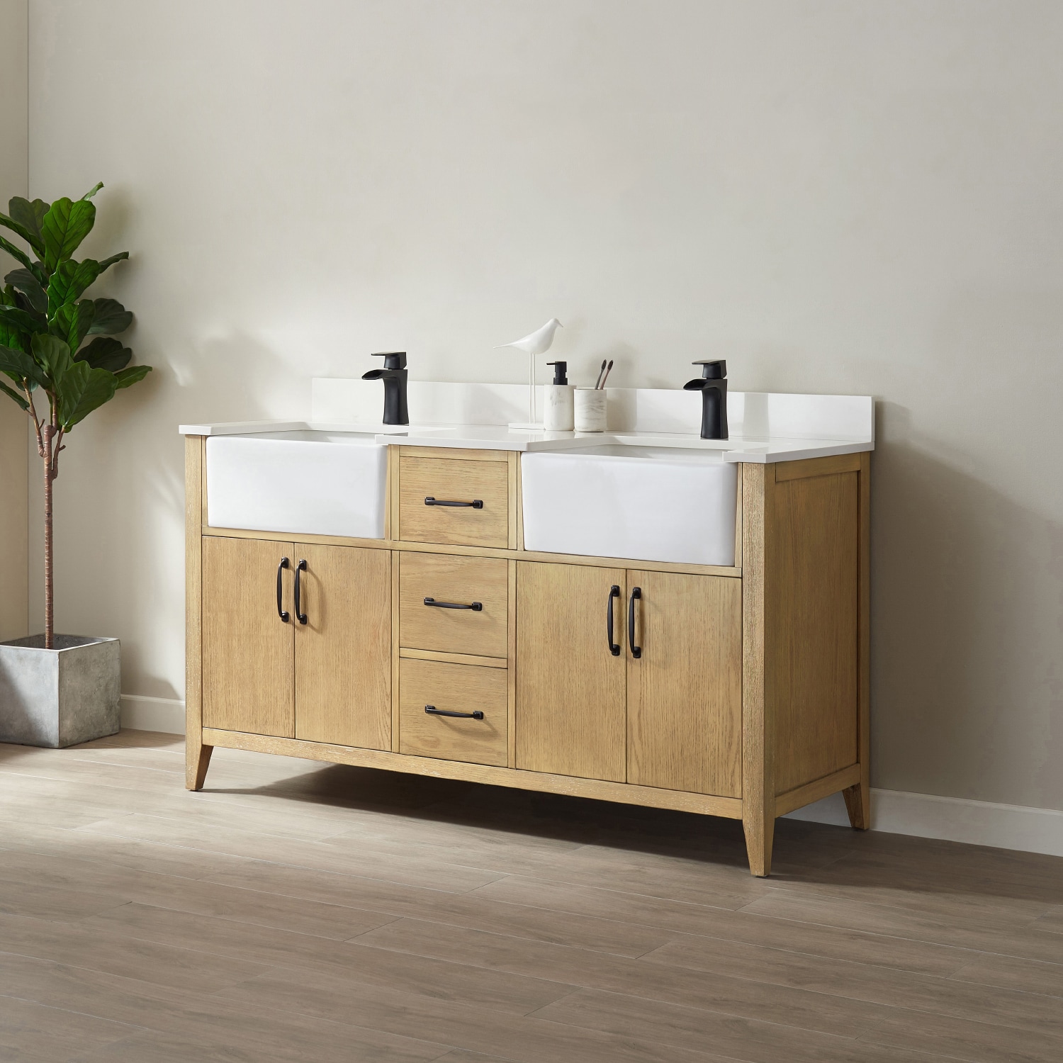 Vinnova 797060-WA-WH-NM Bath-Vanity-Combo - View #2