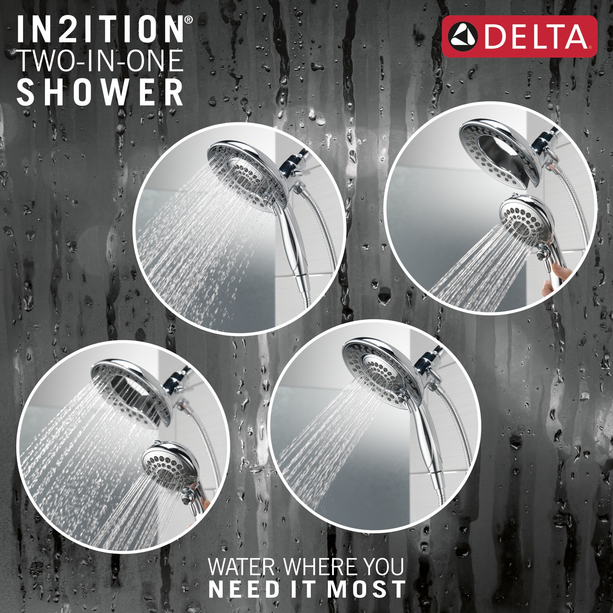 Delta 58569-PR25-PK Fixed-Showerhead - View #11