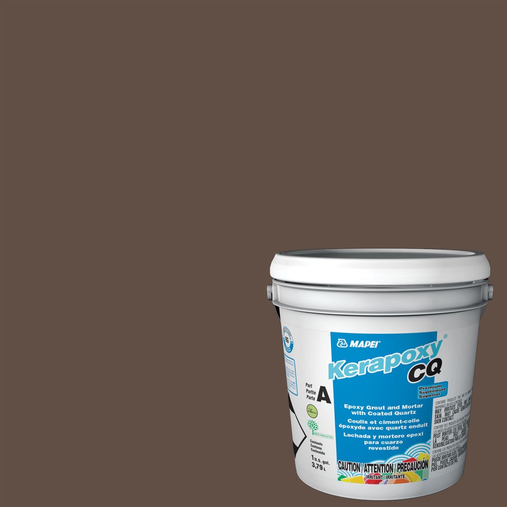 Kerapoxy CQ Cocoa #5079 Epoxy Grout (1-Gallon) in Brown | - MAPEI 5UB507904