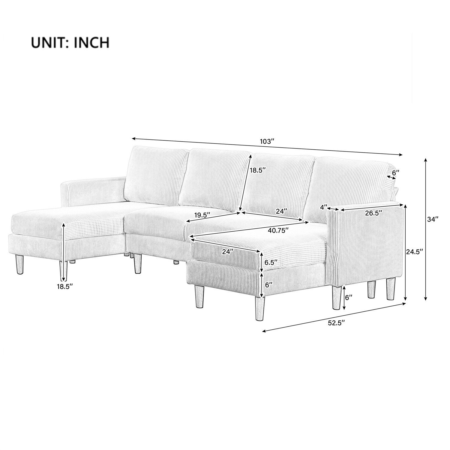 Mondawe M0-N7S338E Sofas-Loveseats - View #8