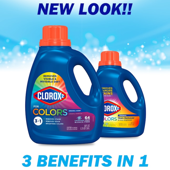 Clorox 2 Original for Colors 88-fl oz Laundry Stain Remover in the Laundry  Stain Removers department at