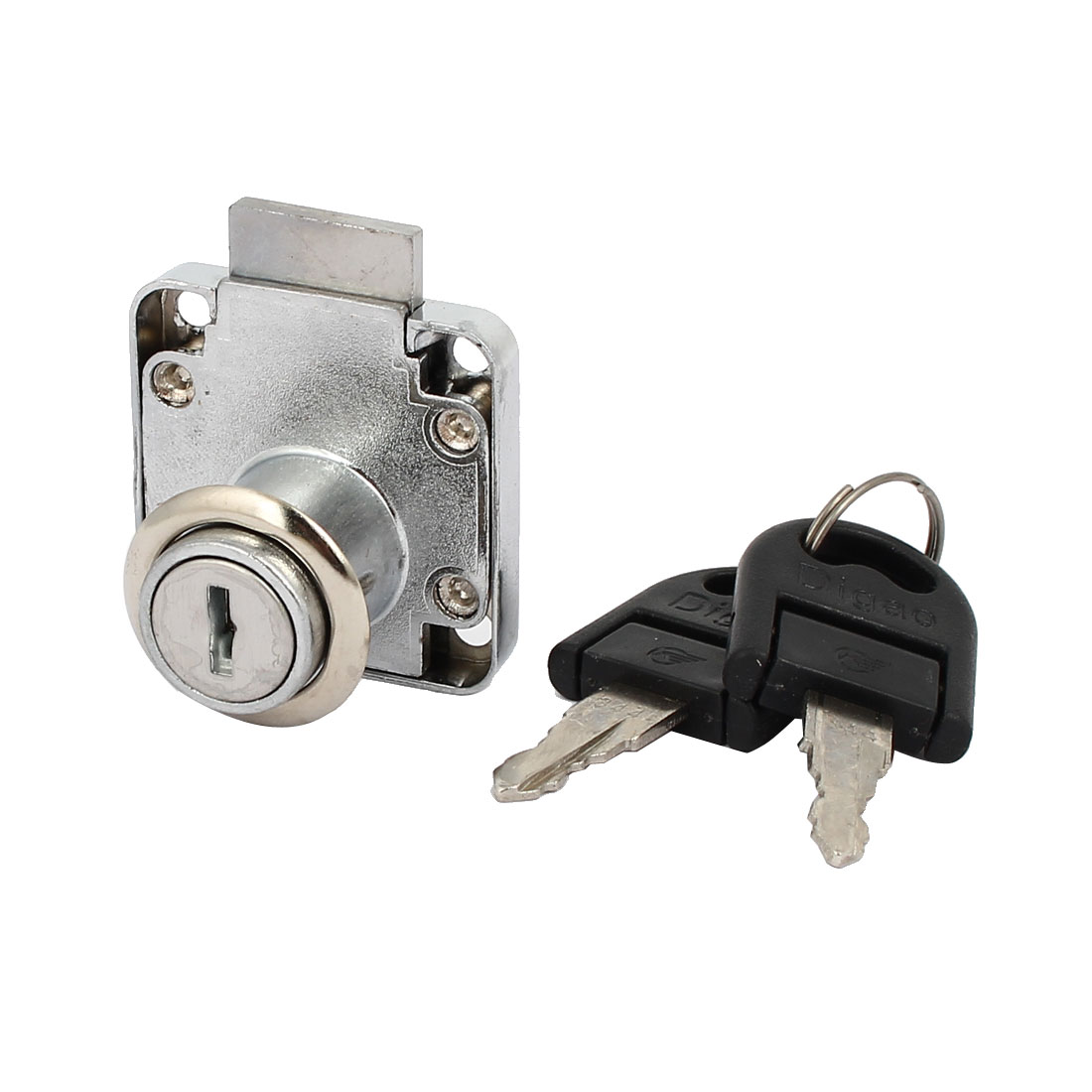 Unique Bargains Cabinet Mailbox Cupboard 19mmx22mm Cylinder Metal Safety Tubular Drawer Lock