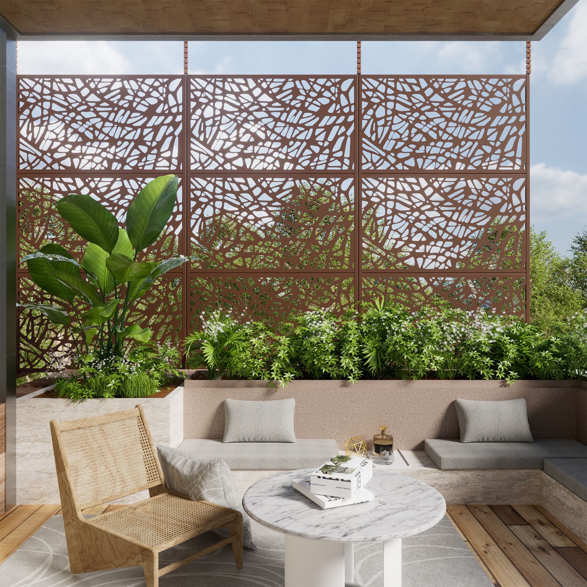 Wooakway LS0609-604A99 Outdoor-Privacy-Screen - View #10