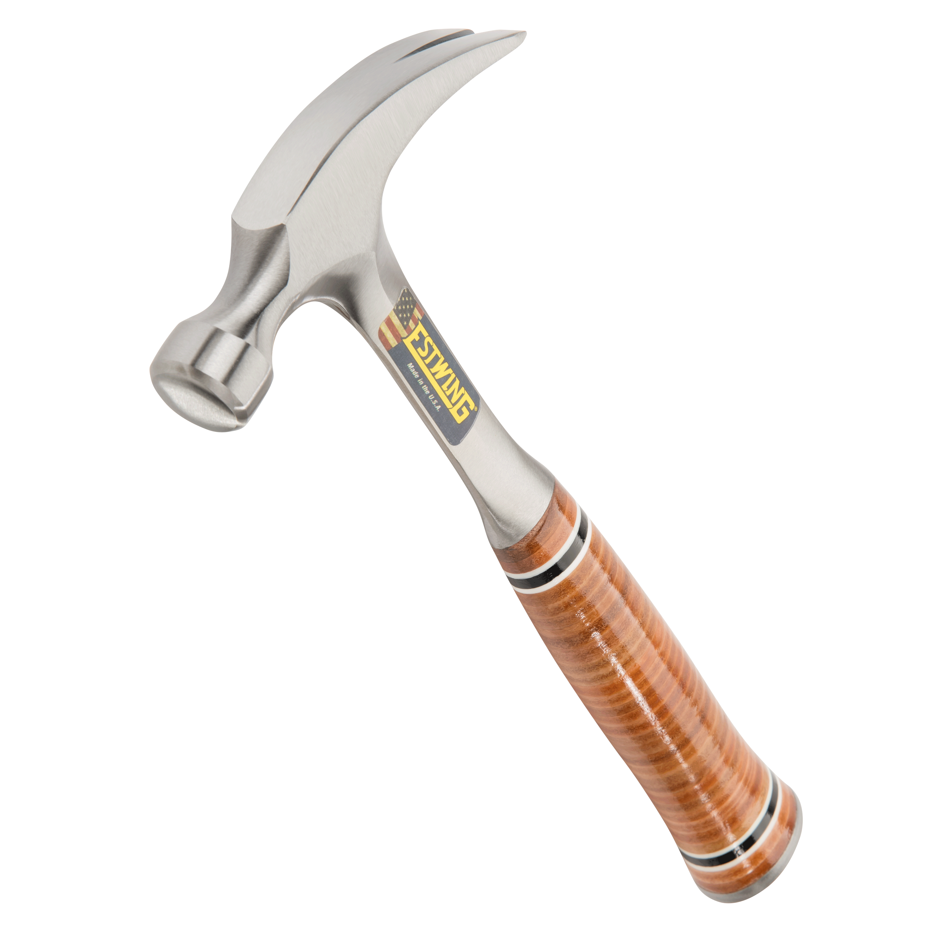 Estwing E12S 12.0 -oz Steel Head Leather Handle Rip Claw hammer