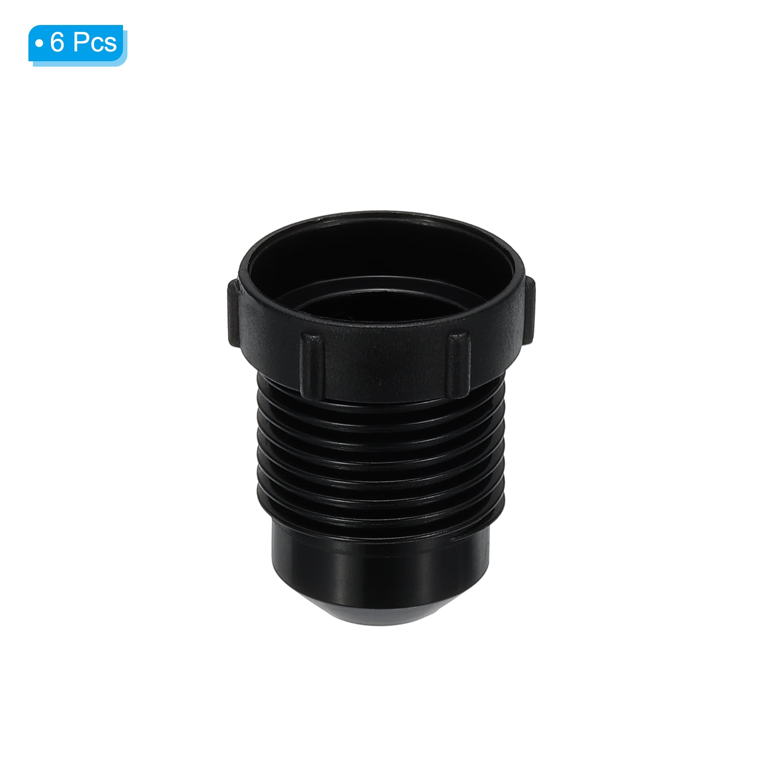 PATIKIL 5/8 Inch Plastic Threaded Plug 6pcs 7/8-14UNF Male Thread 45 ...
