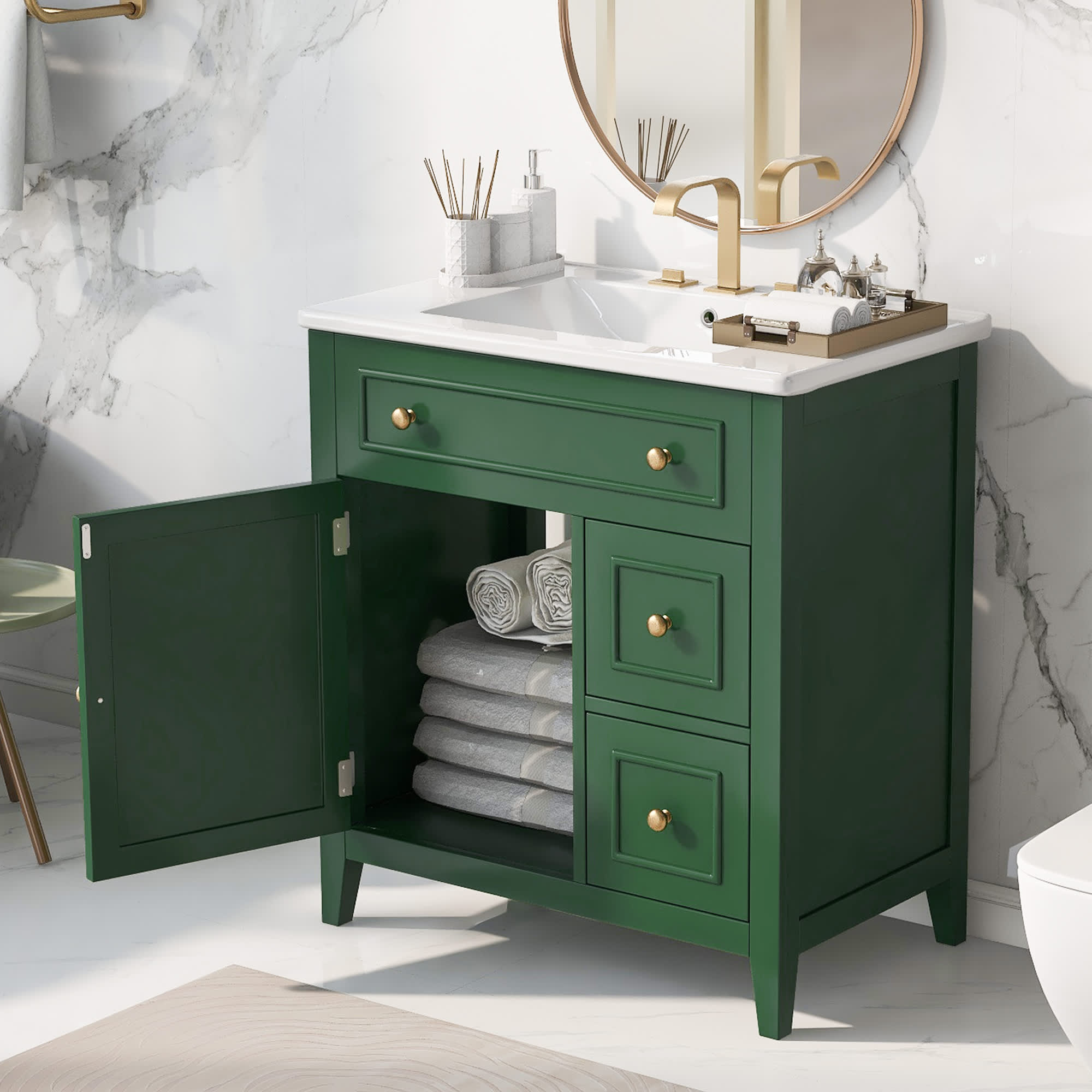 Vynxaria LEXY1188-DJYS-SZT003 Bath-Vanity-Combo - View #2