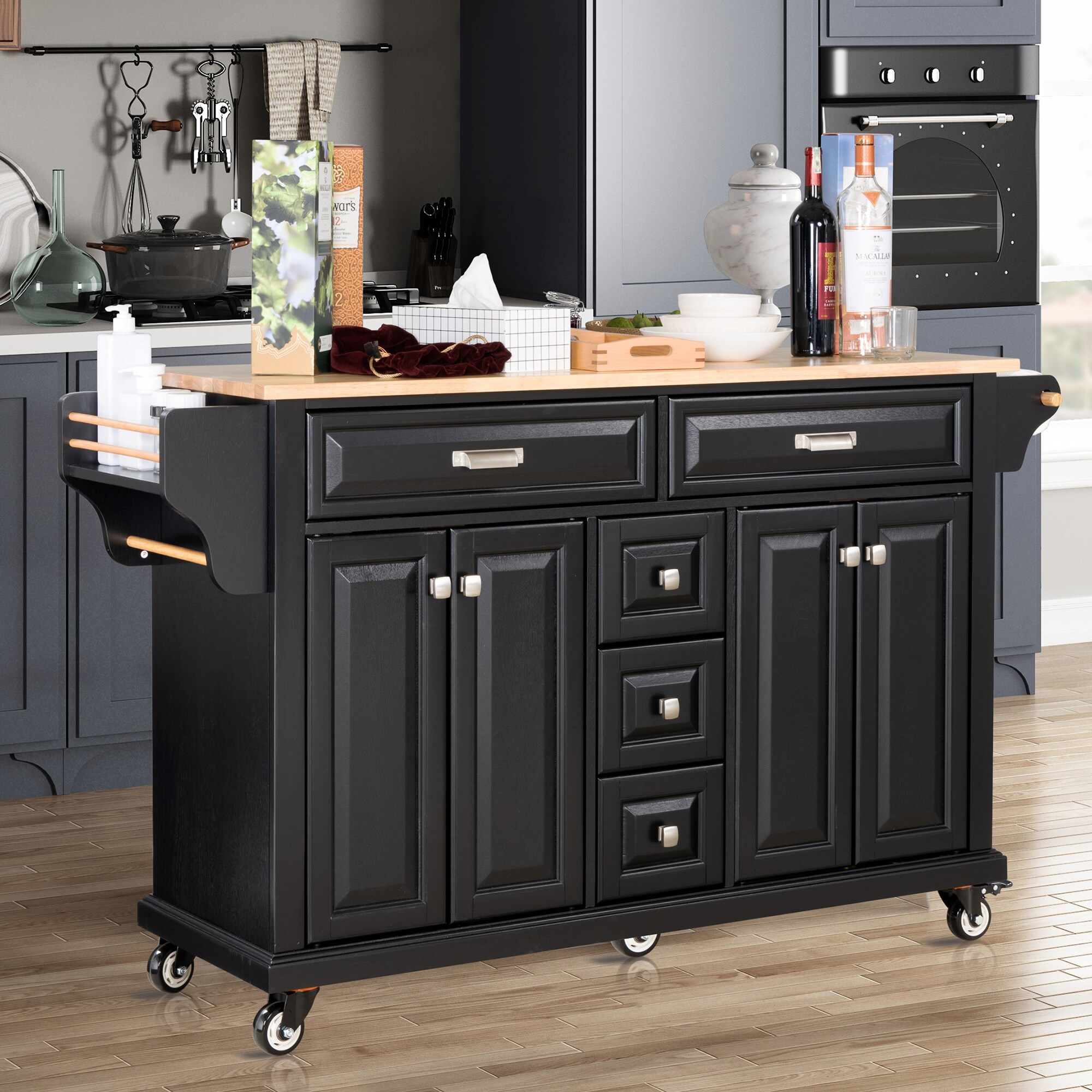 SINOFURN SYA010459BK Kitchen-Furniture - View #2