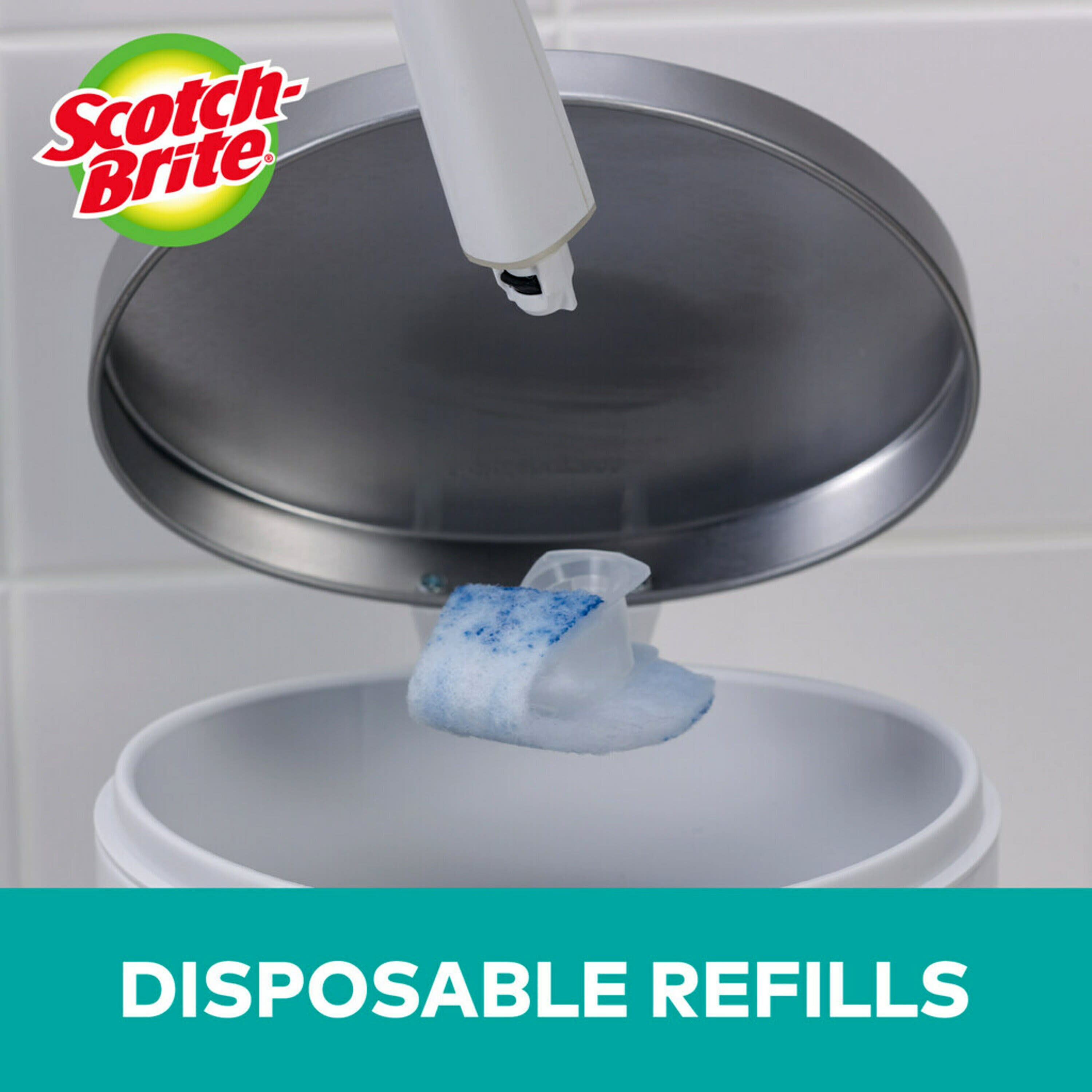 3M Scotch Brite Toilet Scrubber Refills 3 Boxes of 10 Each Value Bundle Pack Click N Flip