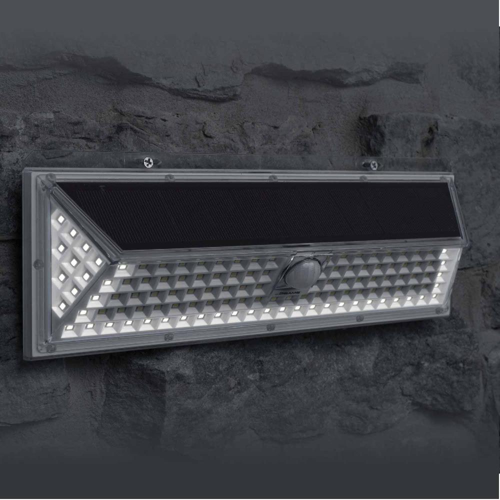 Mr Beams 120-Degree Solar LED White 1-Head Motion-Activated Flood