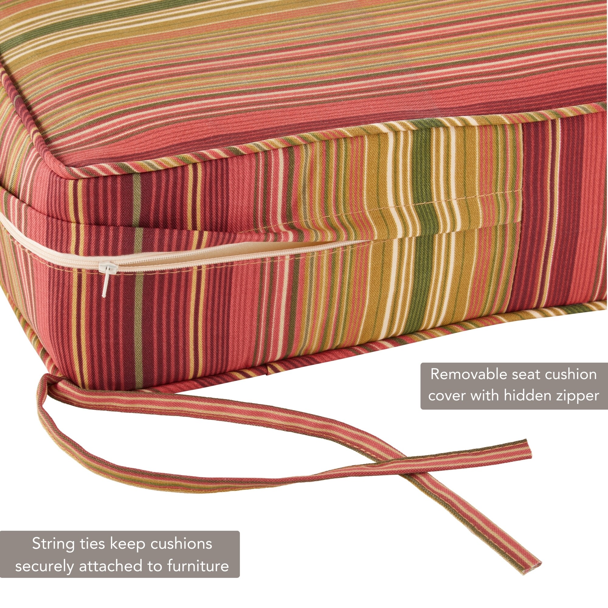 Greendale Home Fashions OC7820-KINNABARI Patio-Furniture-Cushions - View #4