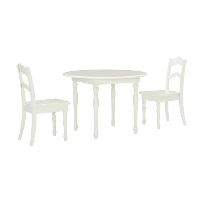 Powell Vanilla Round Kid S Play Table, Round Play Table And Chairs