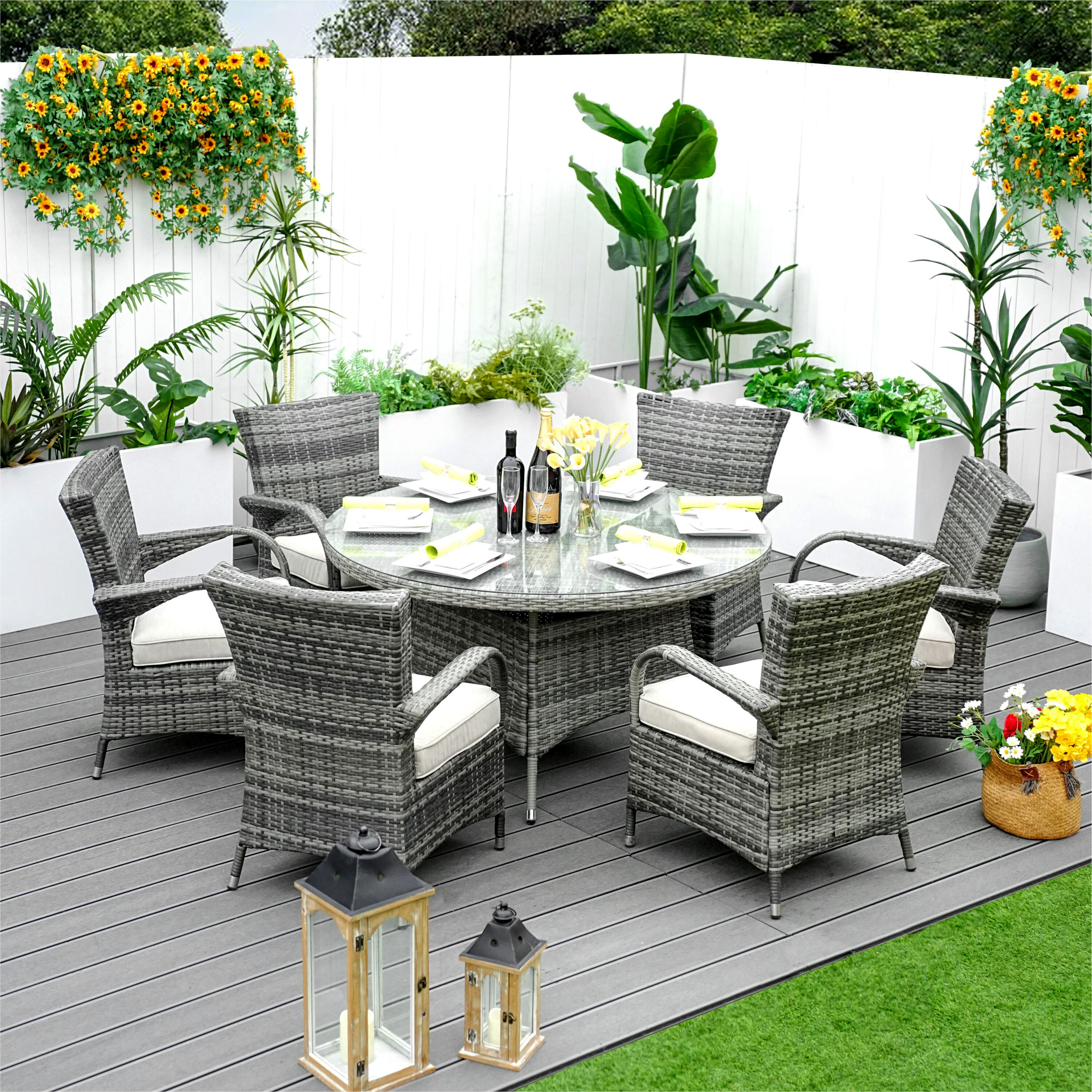 Moda Furnishings CMAD-1122-GR Patio-Dining-Sets - View #3