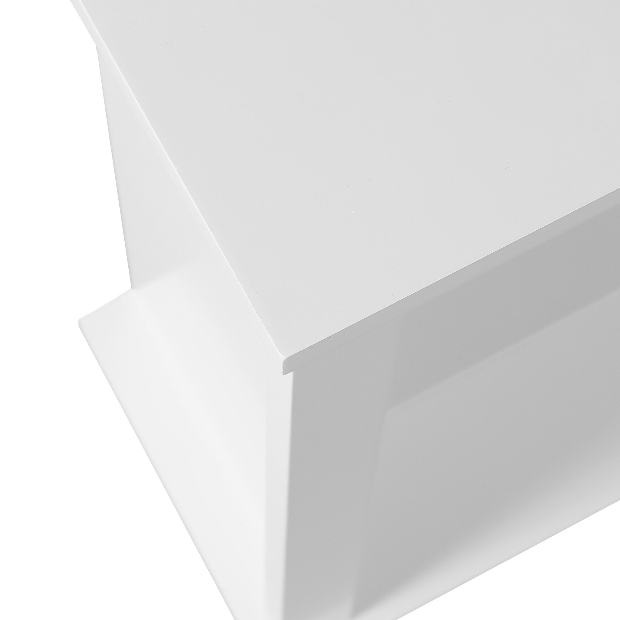 LuxenHome 21.17-in x 19.69-in x 7.8-in White Bathroom Wall Cabinet ...