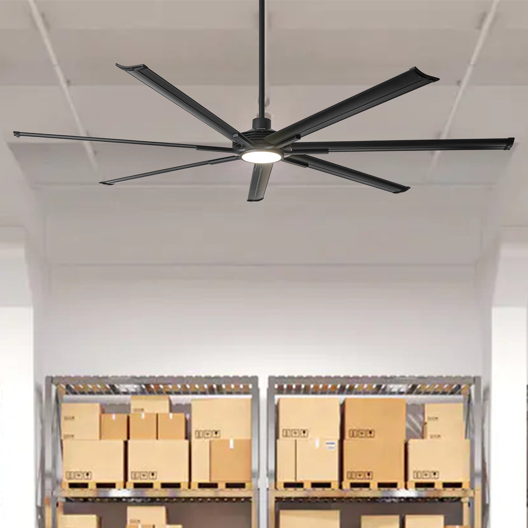 Parrot Uncle F8002BK Ceiling-Fans - View #2