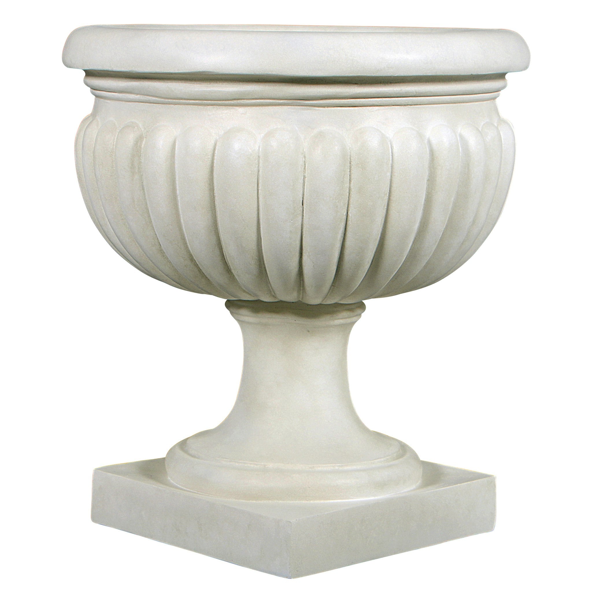 Design Toscano 2-Pack Urn 17.5-in W x 19-in H Off-white Fiberglass ...