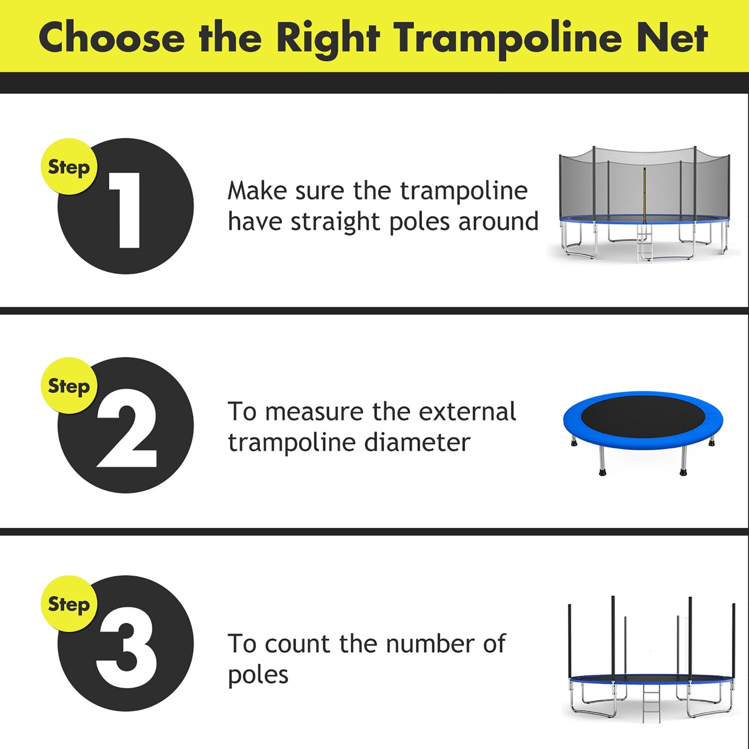 Costway CSHY002826 Trampoline-Accessories - View #7
