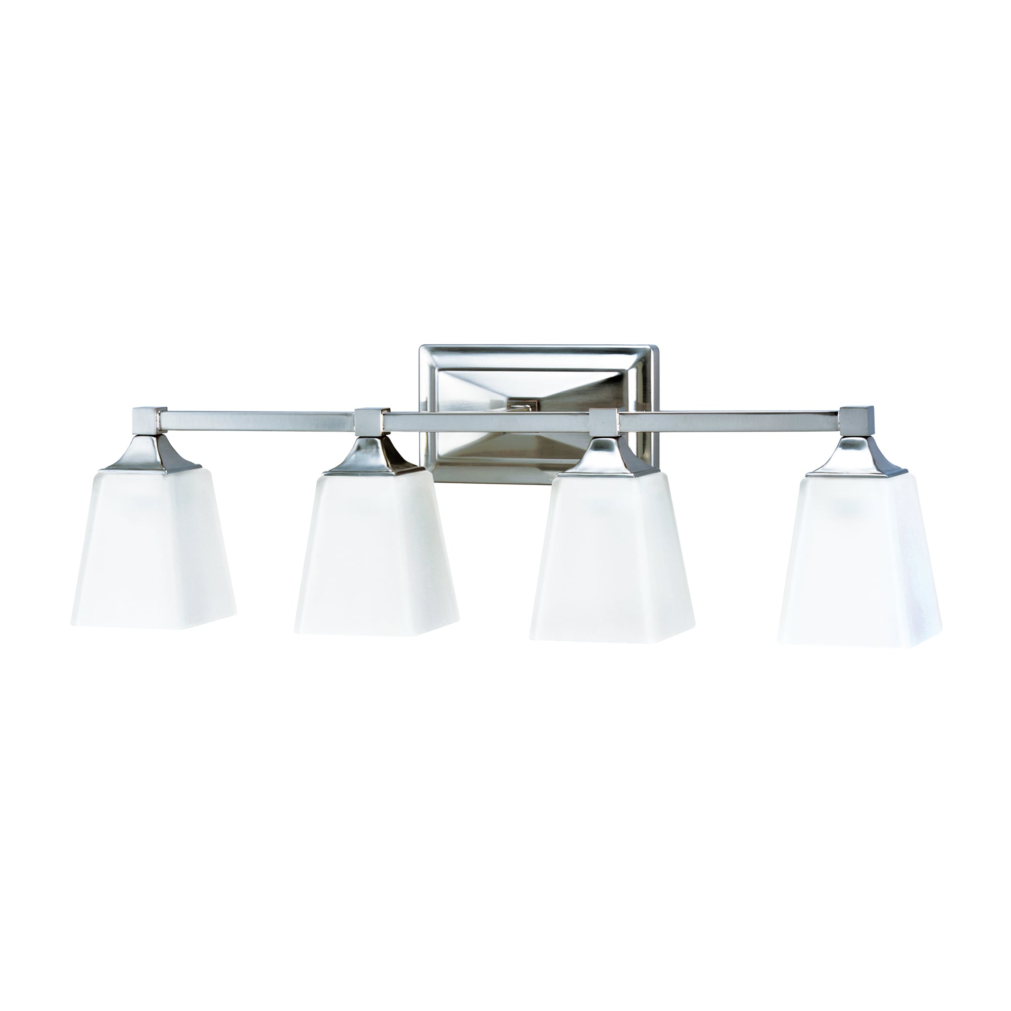 Royal Pacific Taylor 27-in 4 Light Steel Integrated LED Craftsman Bathroom Vanity light