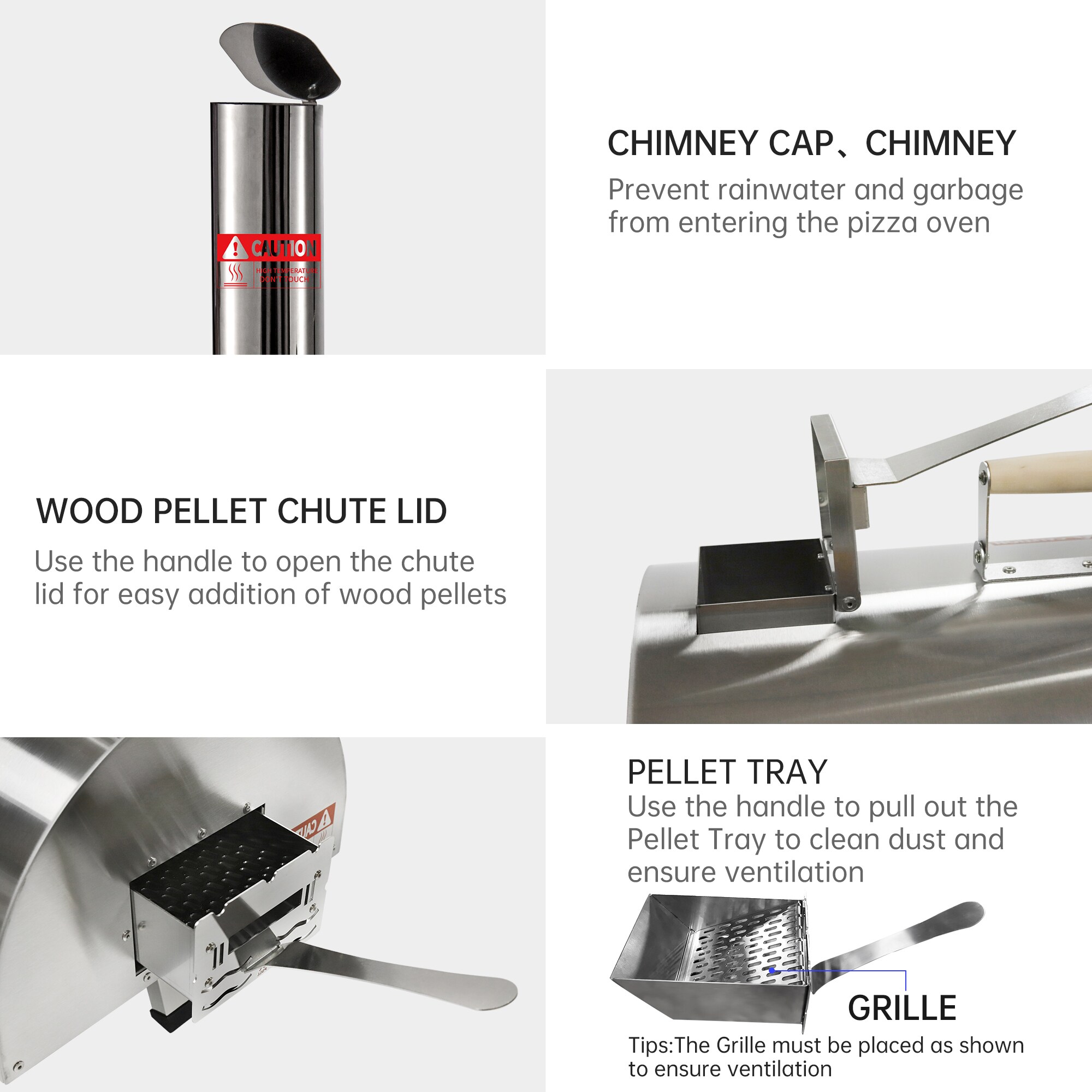 Clihome CL-EB34341 Outdoor-Pizza-Ovens - View #11