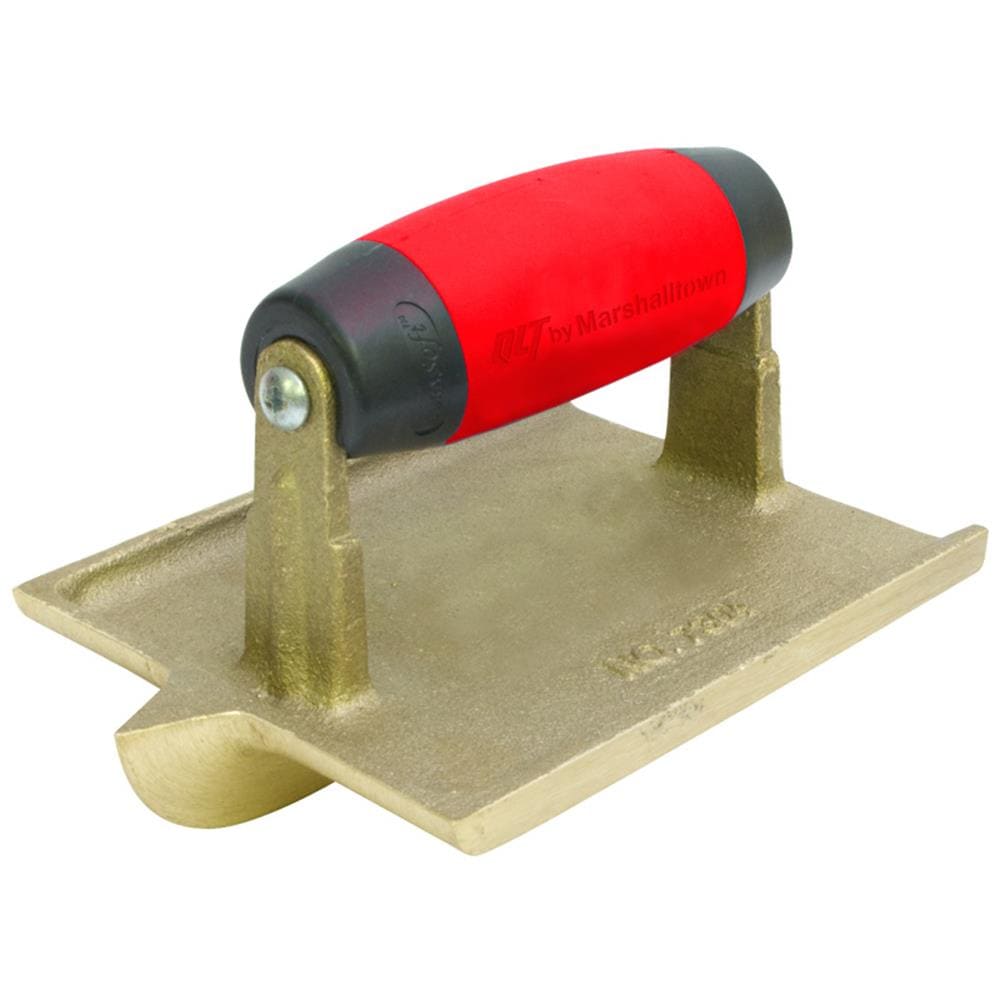 QLT by Marshalltown 7304 4.5-in x 6-in Bronze Concrete Groover