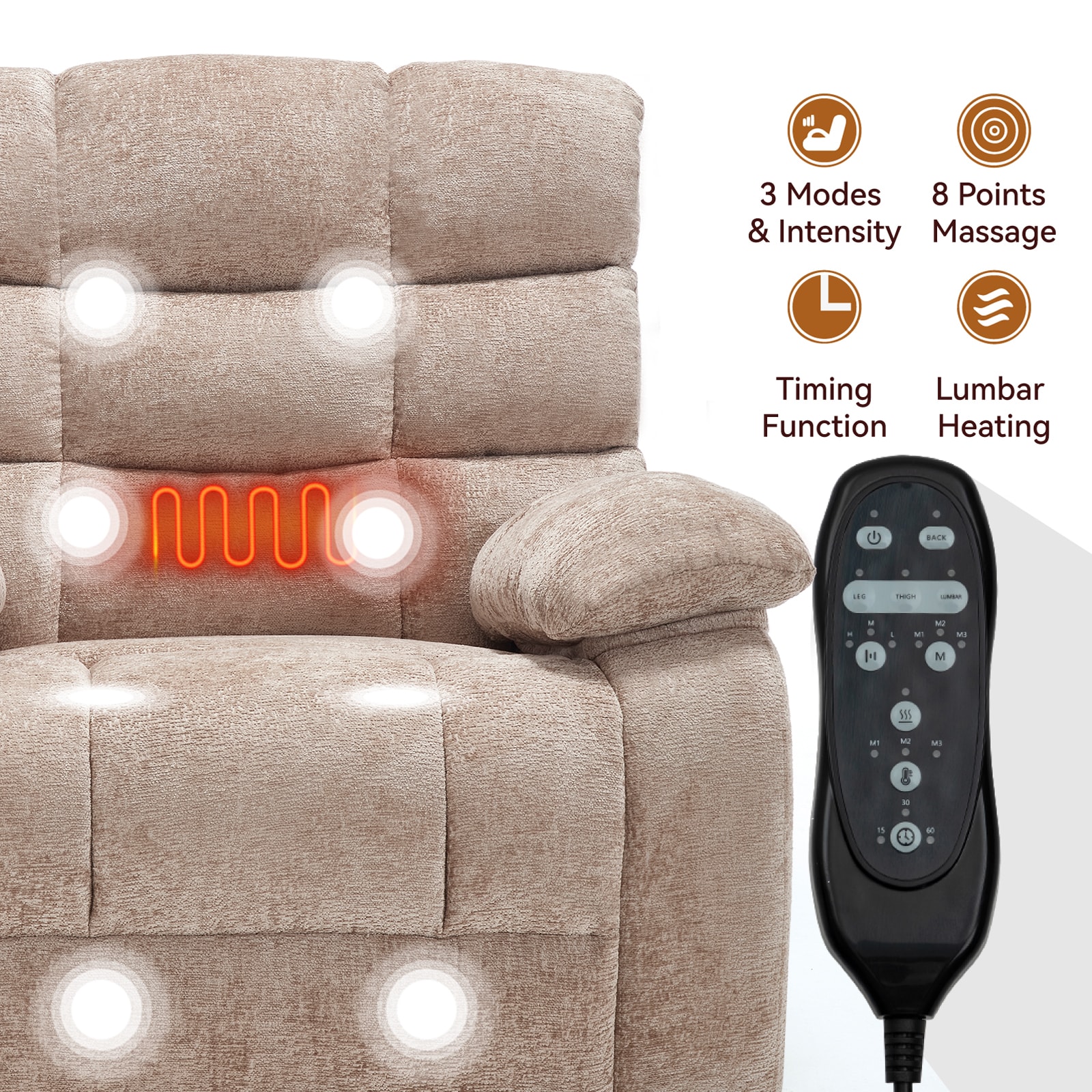 Mondawe MO-CO86832 recliners - View #3