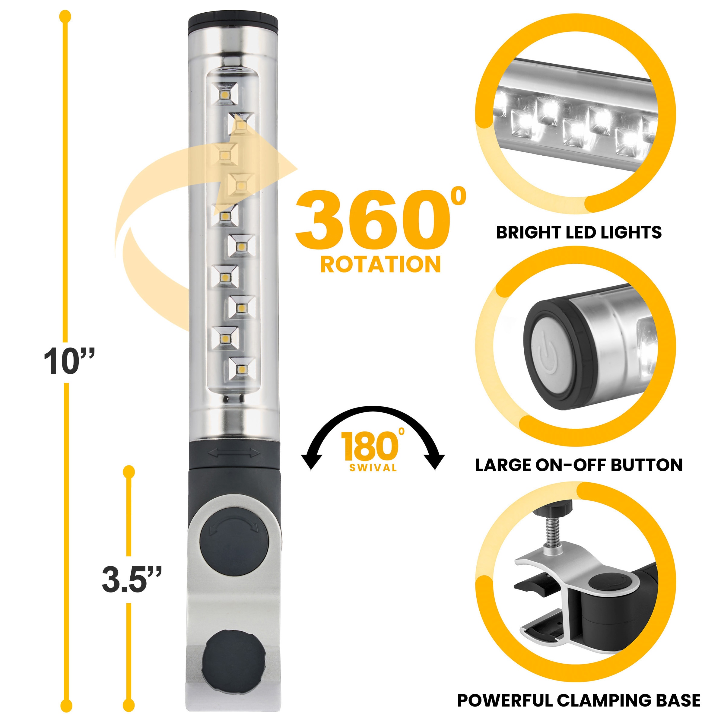 SORBUS LED-BBQN Grill-Light - View #3