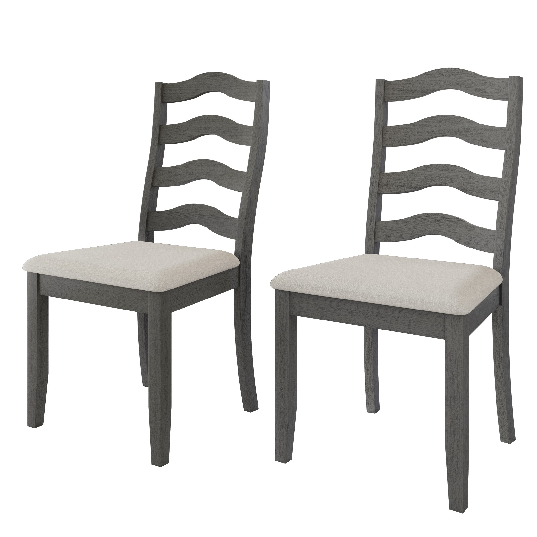 CasePiece C3069US-GY-WD-2X Dining-Chairs - View #3