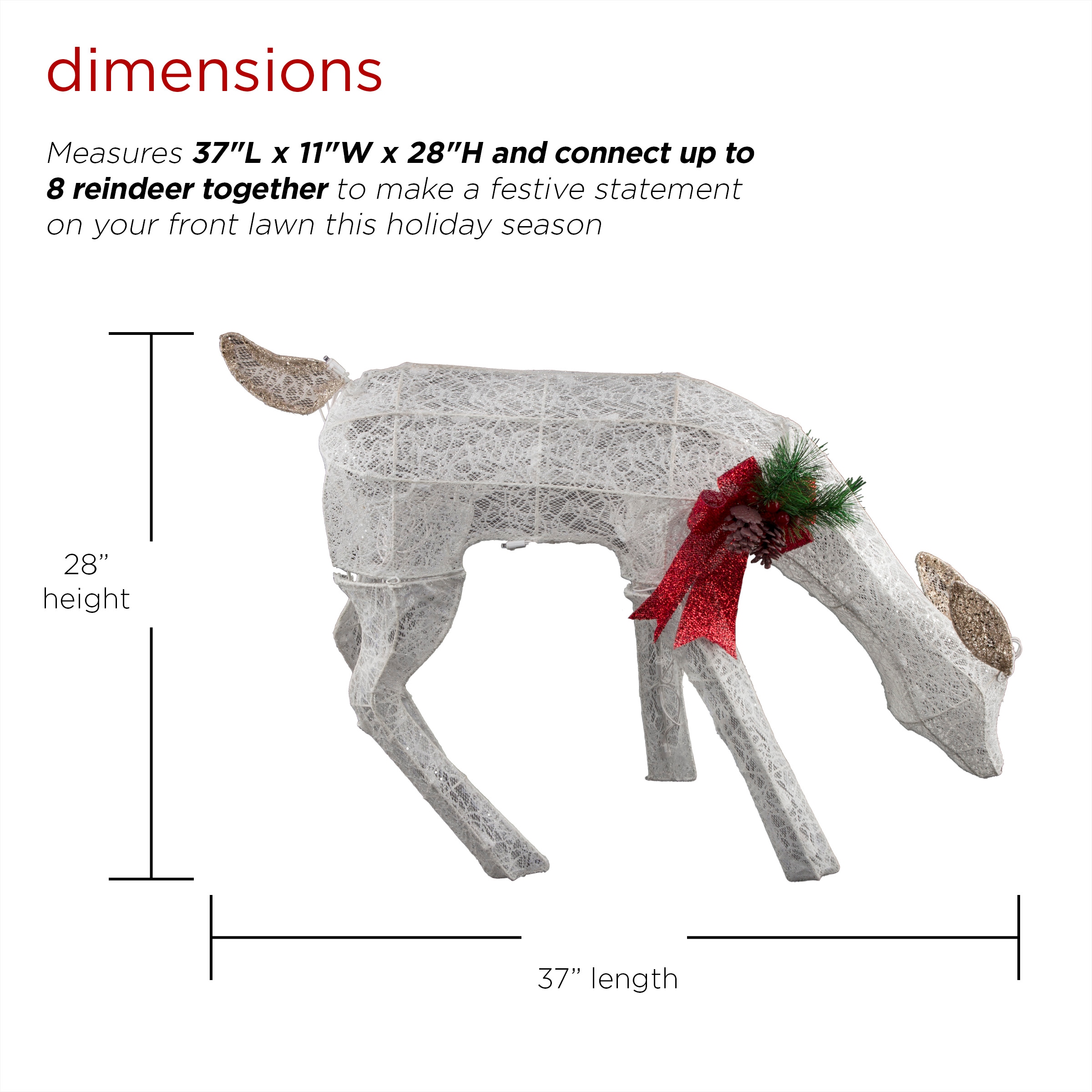 Alpine Corporation WDR154 Outdoor-Christmas-Decor - View #3