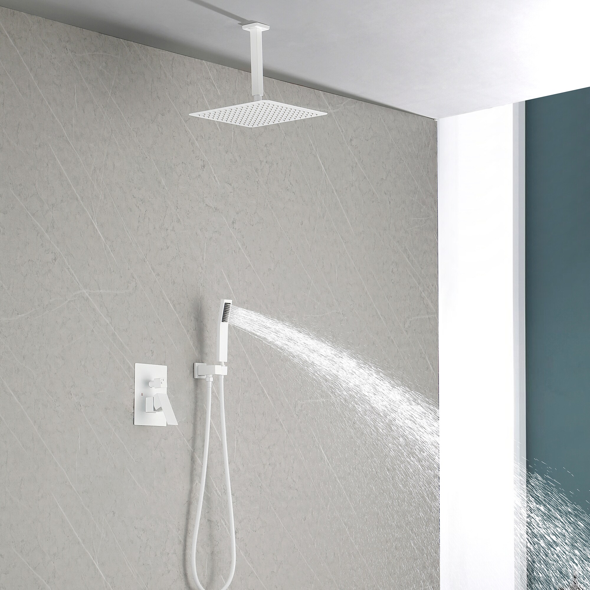 Mondawe MO2752DT-WHC Showerhead-Bar-Panels - View #3