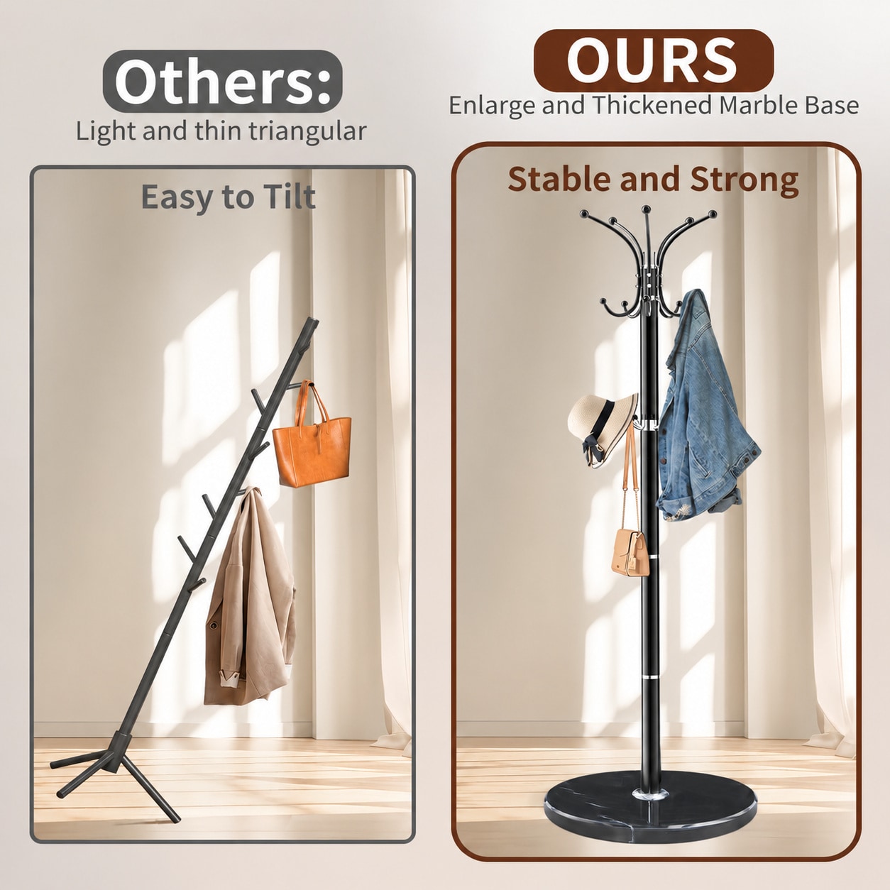 YICSAM 881638054630 Coatrack-Stands-Pedestals - View #5