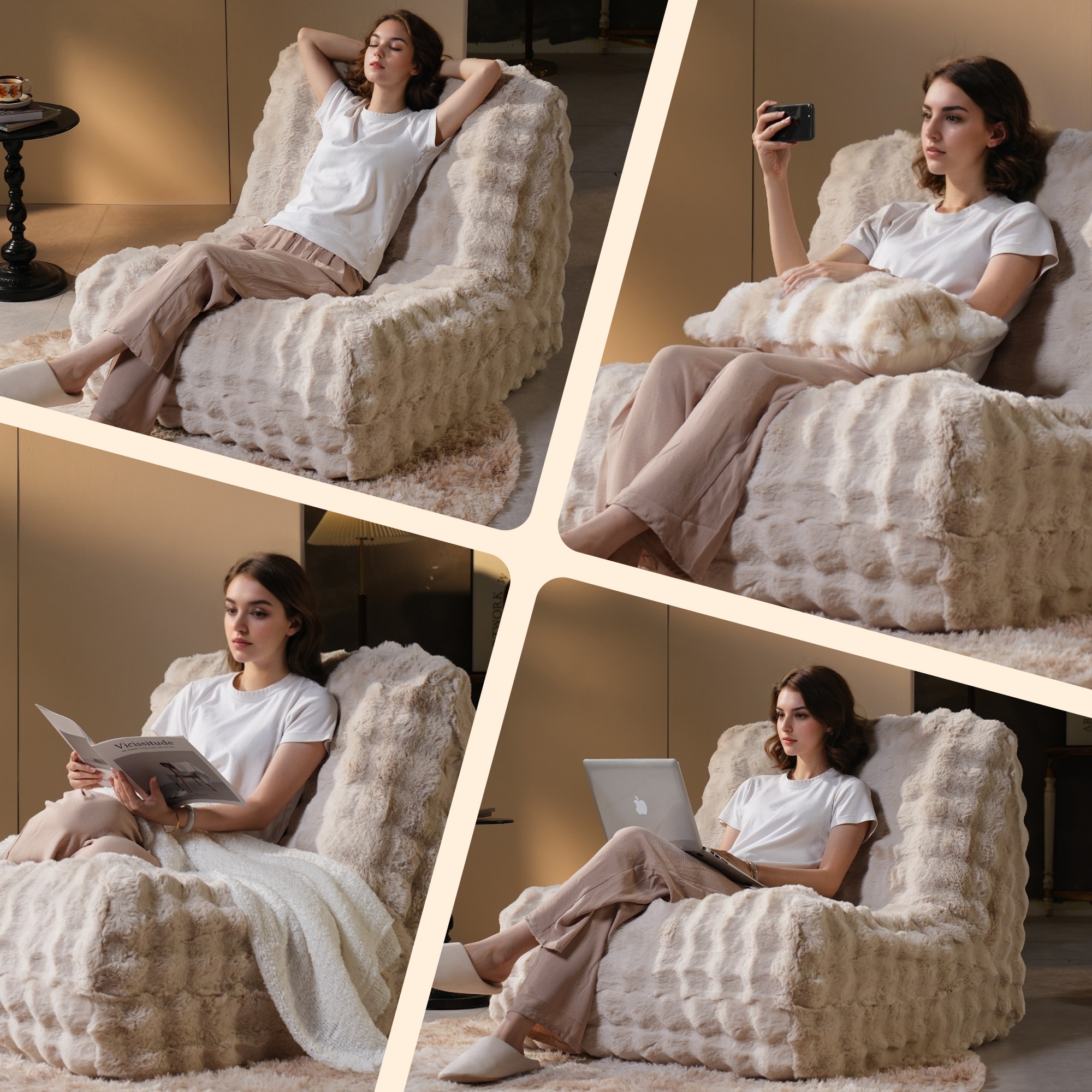 Pouuin SBOO78 Sofas-Loveseats - View #7
