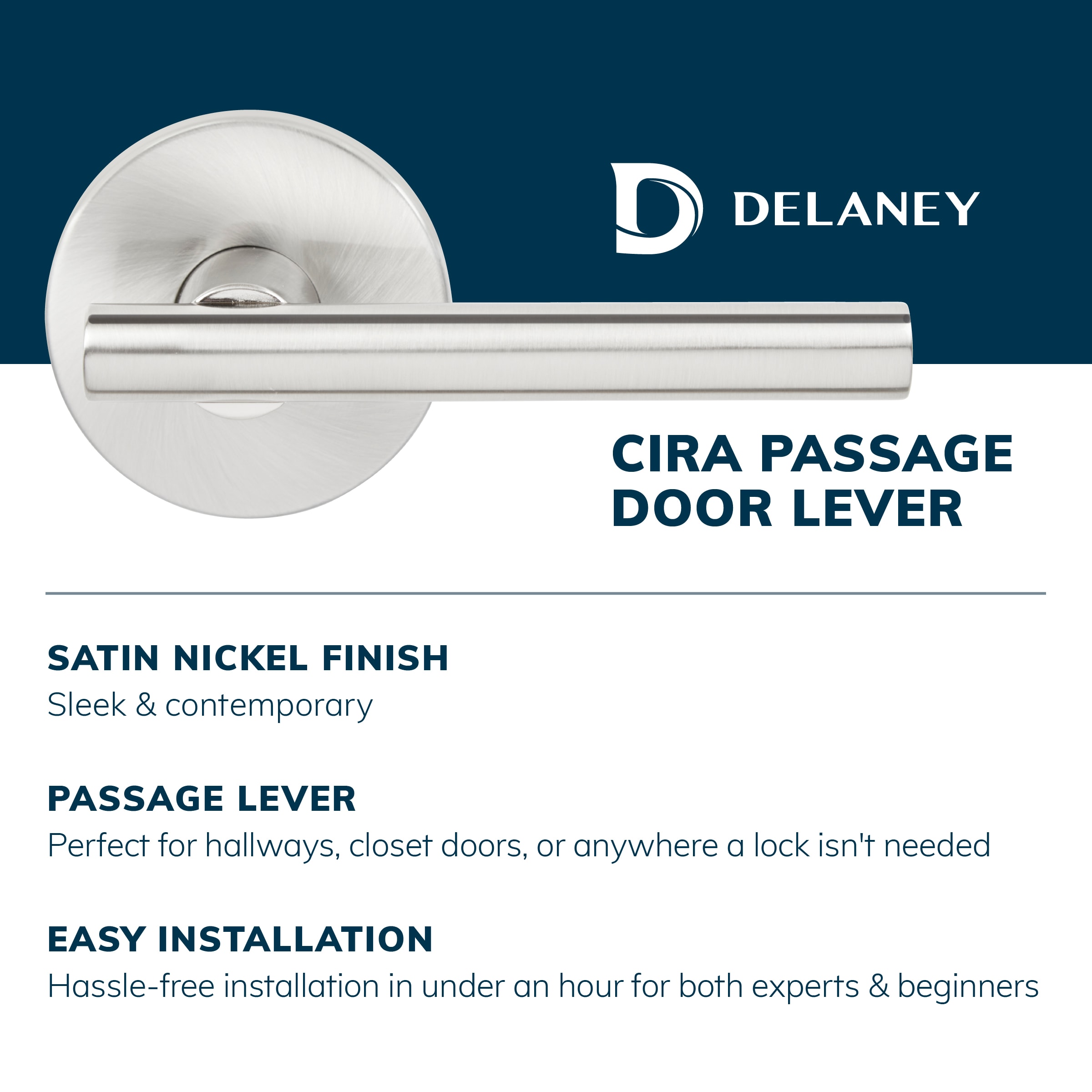 Delaney Hardware 350511 Door-Handles - View #6
