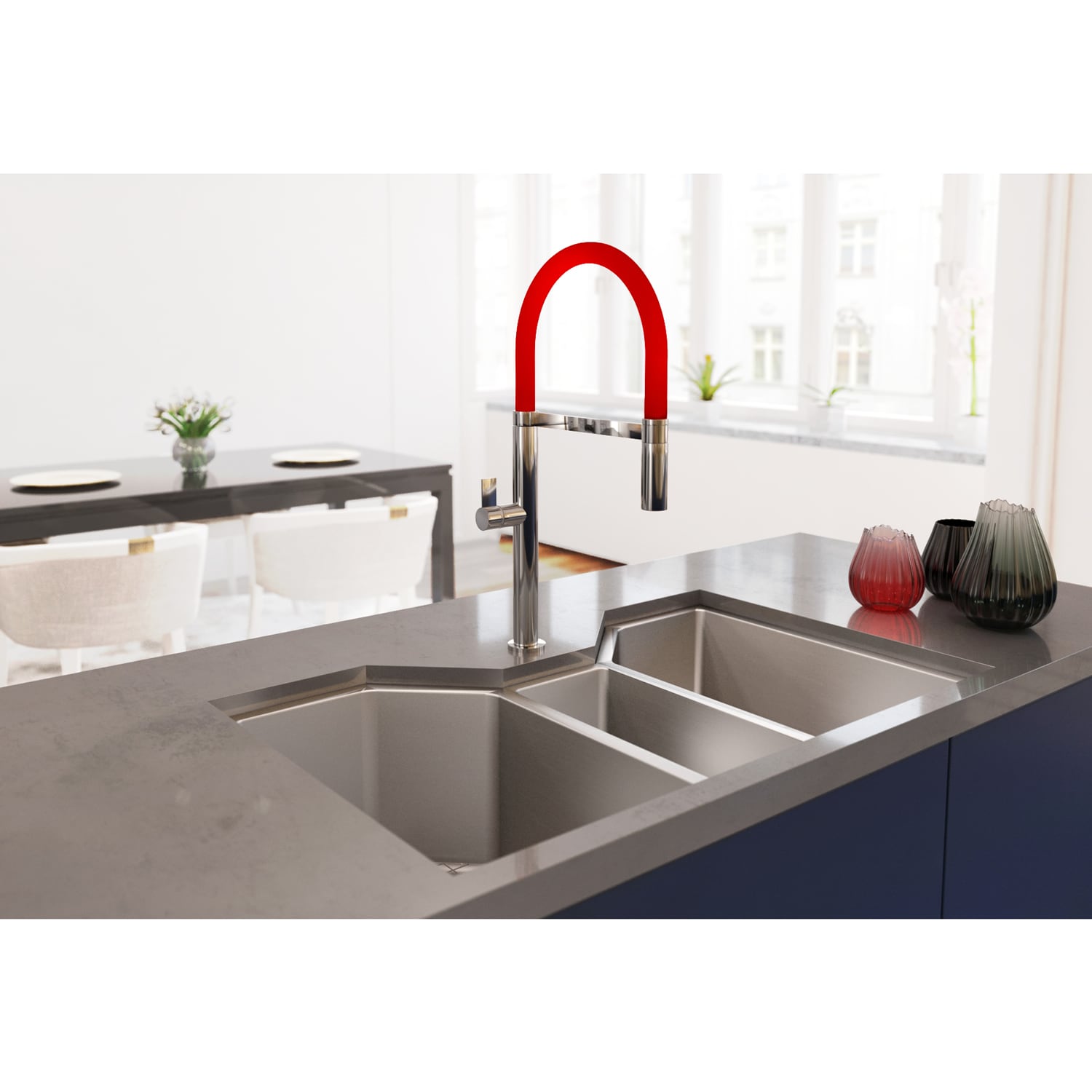 Ruvati RVH8500 Kitchen-Sinks - View #3