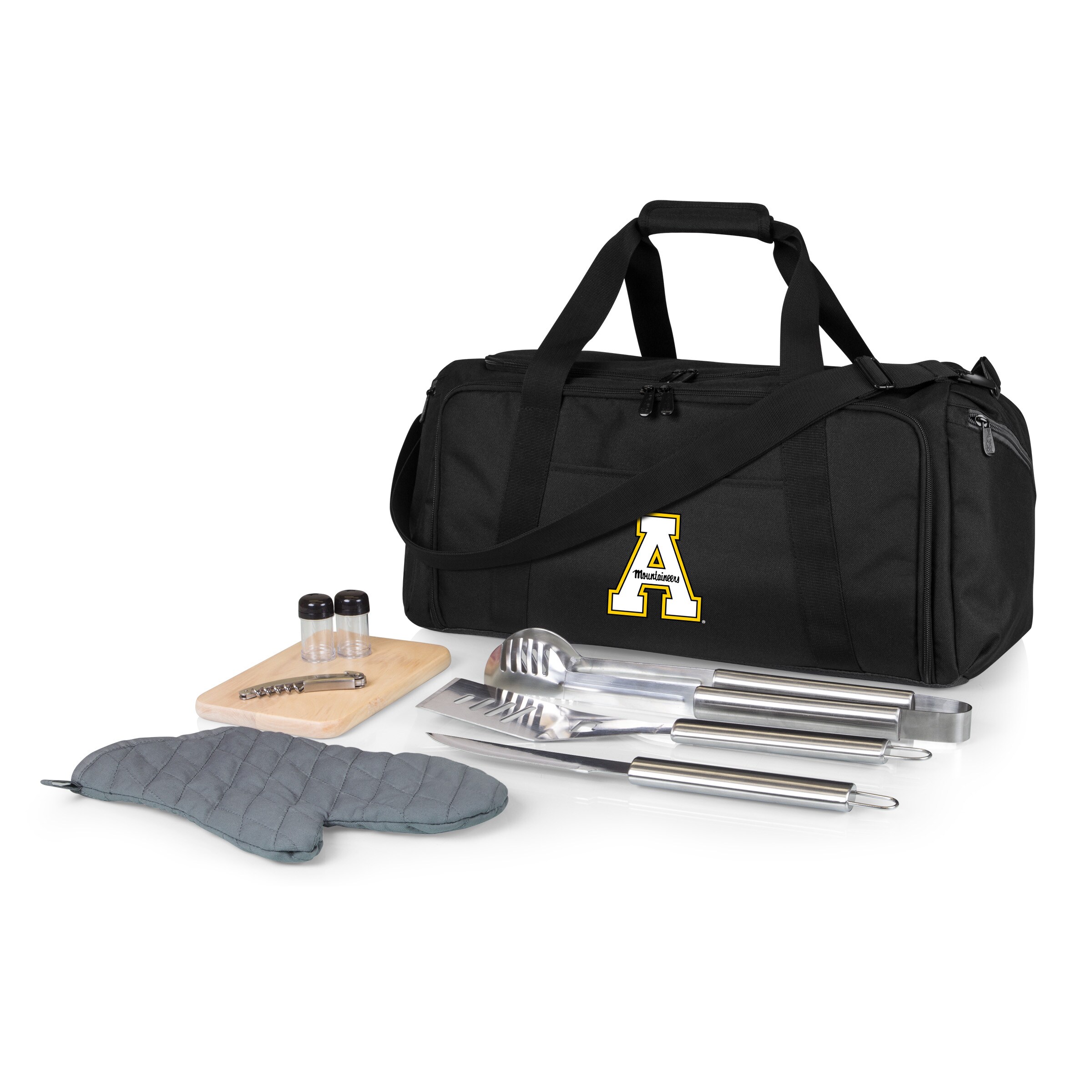 Picnic Time Compact Cast Iron Grilling Accessory Kit – 4-Piece Set with 203 sq inches Grilling Surface and Durable Carrying Tote 775-00-175-344-0 Sansujyuku sansujyuku.com