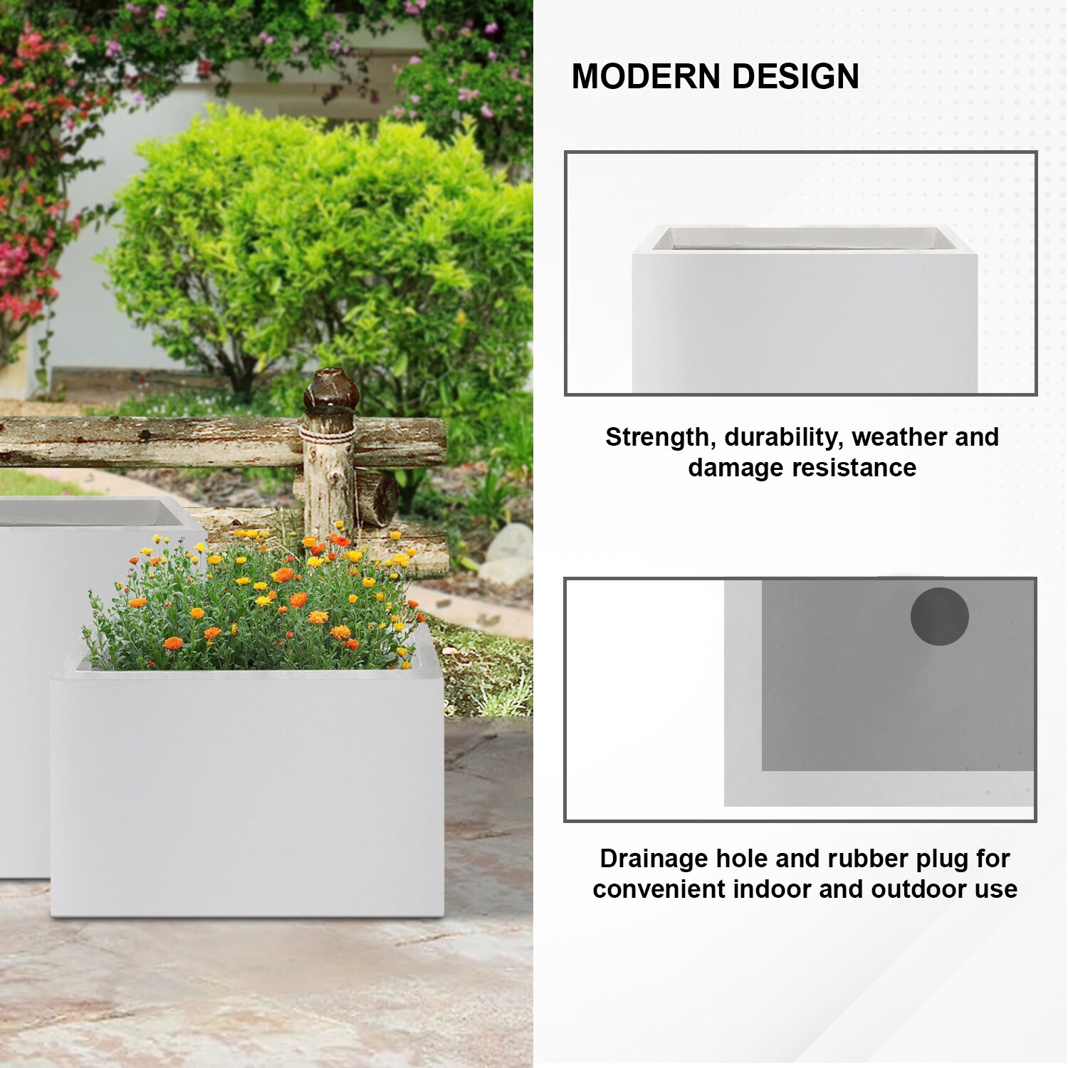 PLANTARA PA146S2-8011 Planter-Window-Box - View #5