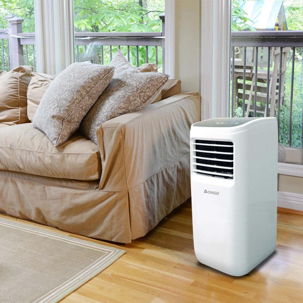 Chigo Doe (115-volt) White Portable Air Conditioner With Remote Cools 