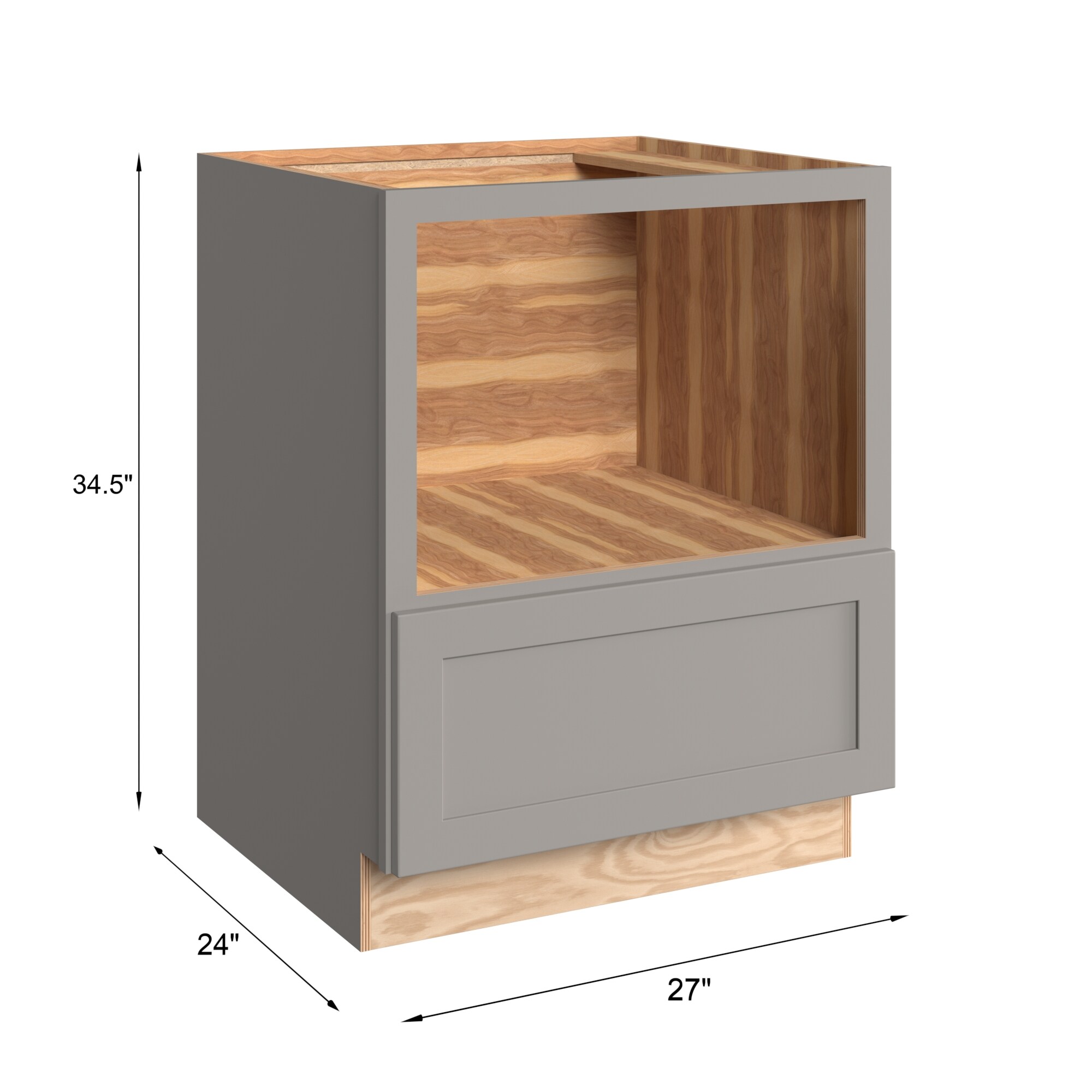 KraftMaid Momentum BMC272434G81 Cabinets-Kitchen - View #3