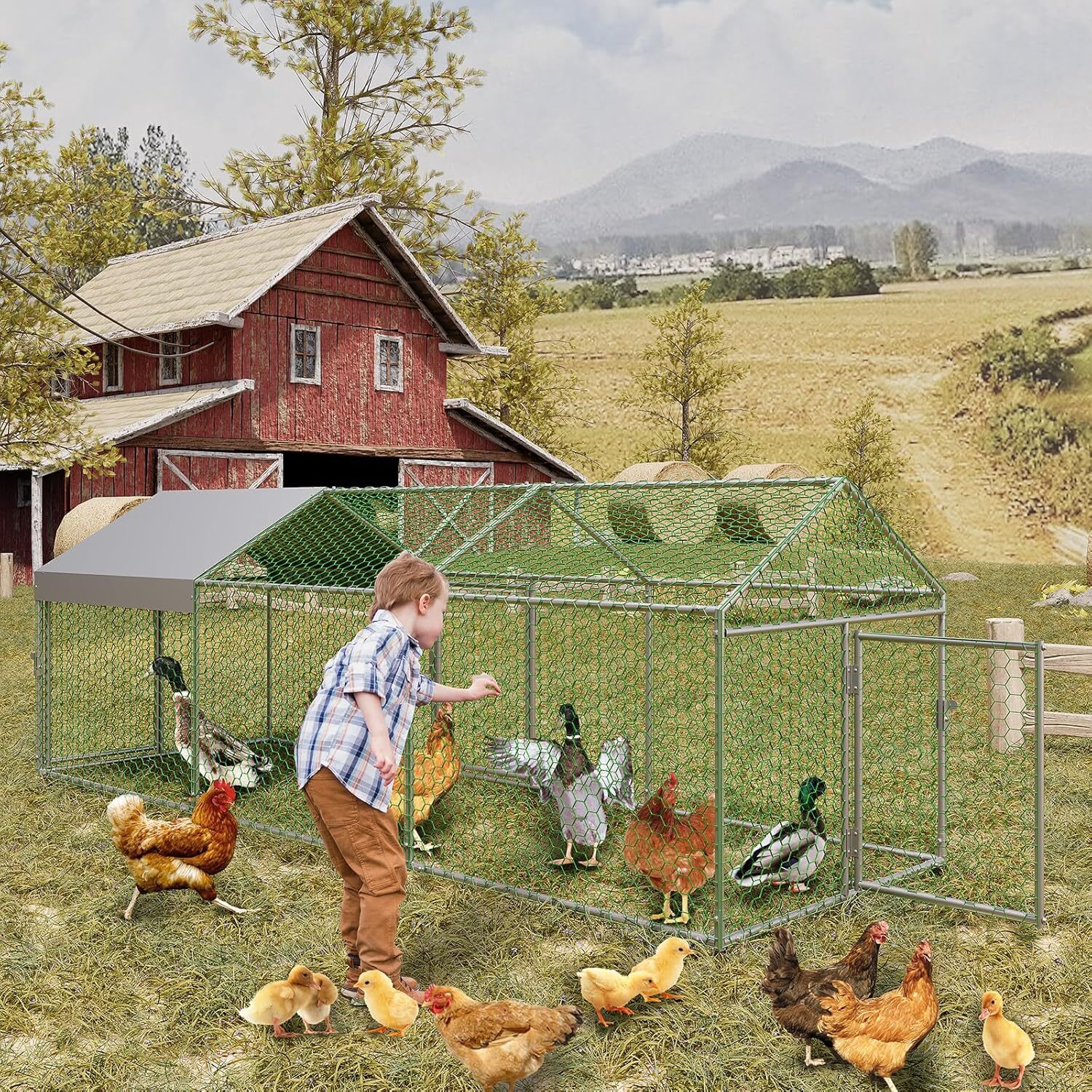 Qeetex GGL-PPG-33EVVS4A Chicken-Coops-Rabbit-Hutches - View #5