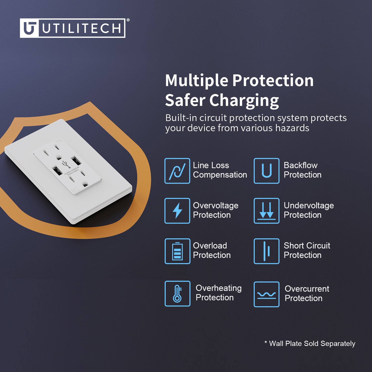 Utilitech R1815D50AA-WH6 receptacles - View #4