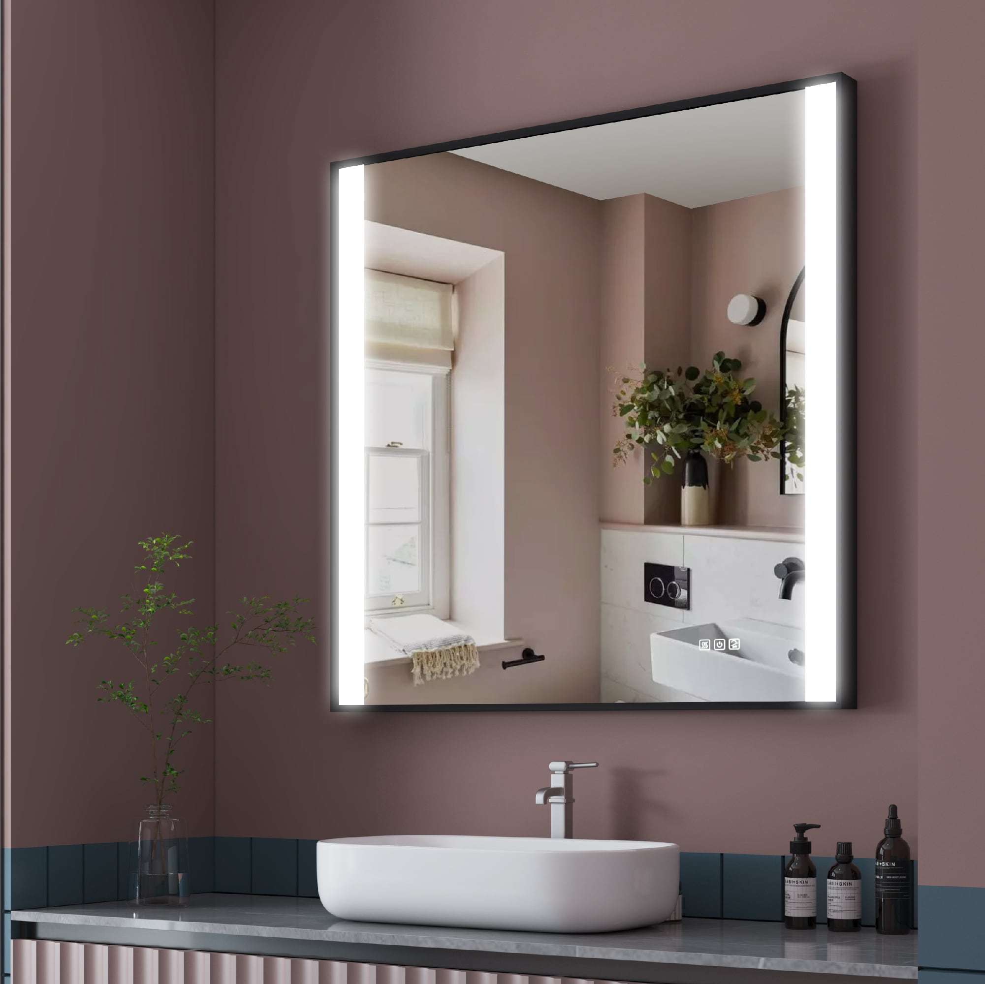 Forclover WBSGOYF05 Framed-Bath-Mirrors - View #10