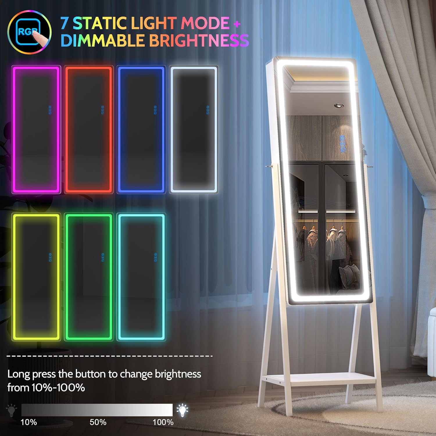 Vlsrka B0C3XDSYJ3 Jewelry-Armoires - View #2