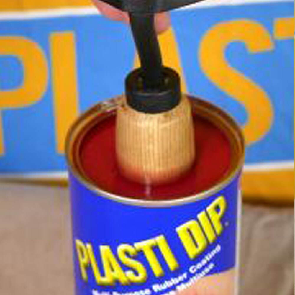 Plasti Dip 22-fl oz Black Dip Waterproof Rubberized Coating (6-Pack) in the  Rubberized Coatings department at