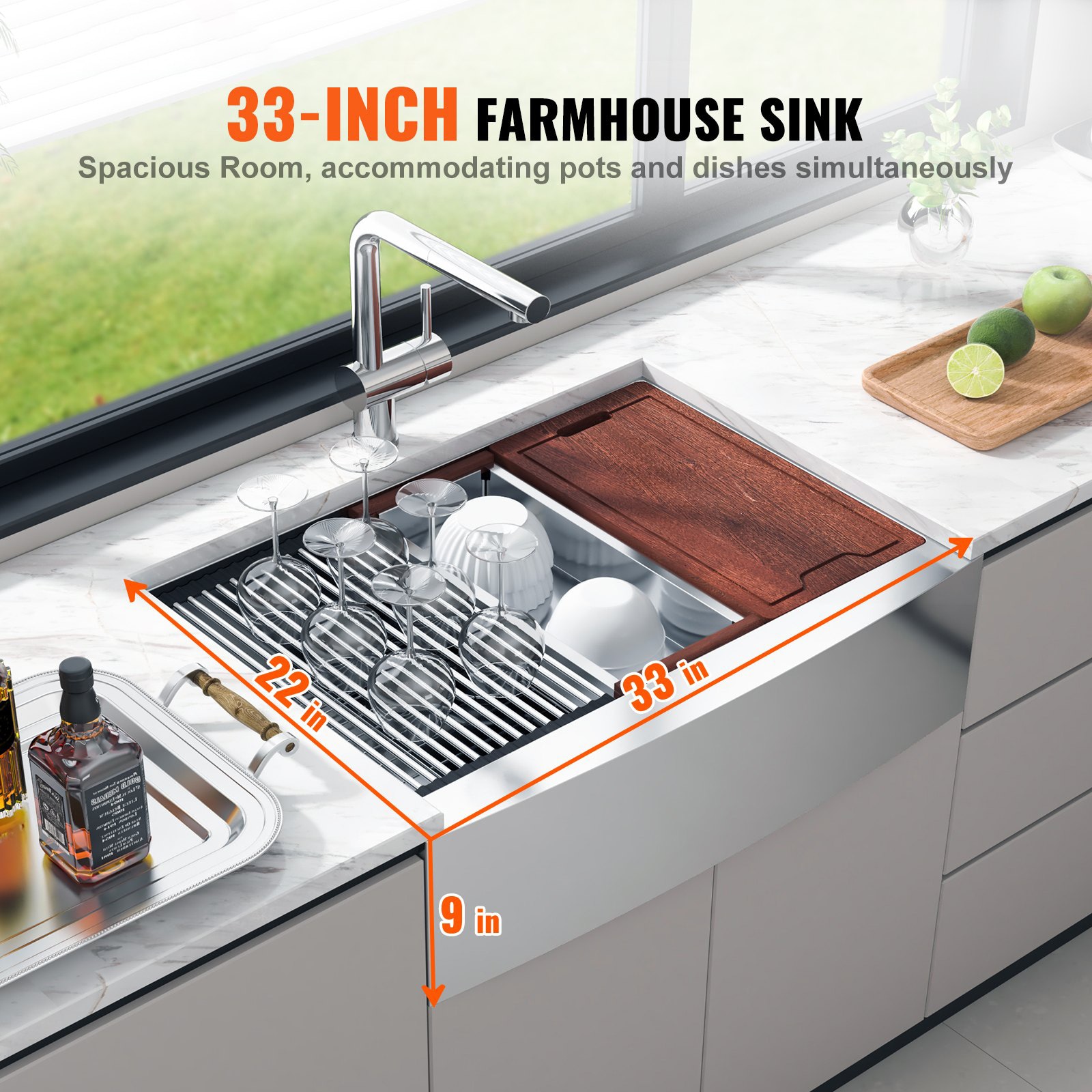 Mecale YAS-QZO8X8 Kitchen-Sinks - View #4