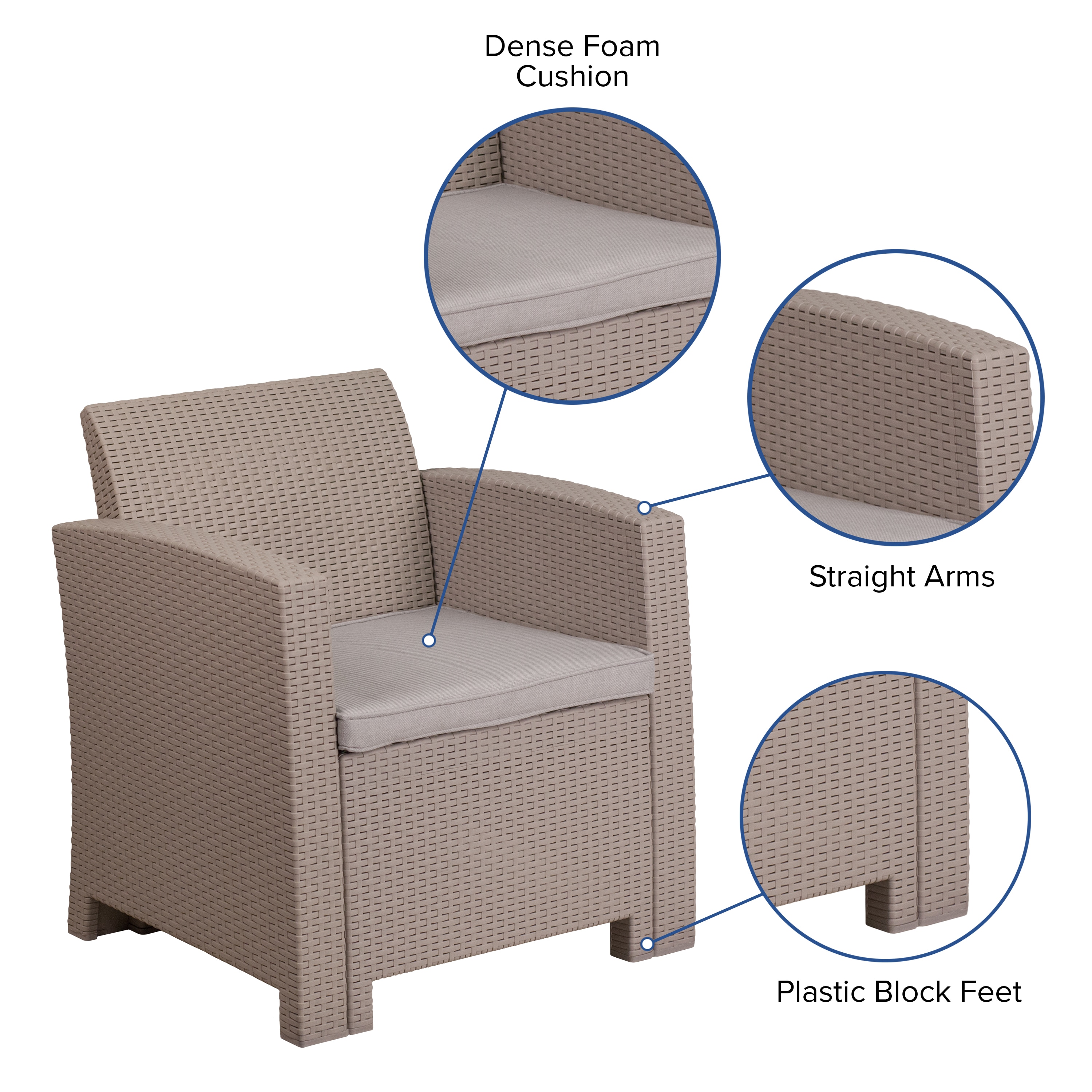 Merrick Lane 840196332048 Patio-Chairs - View #3