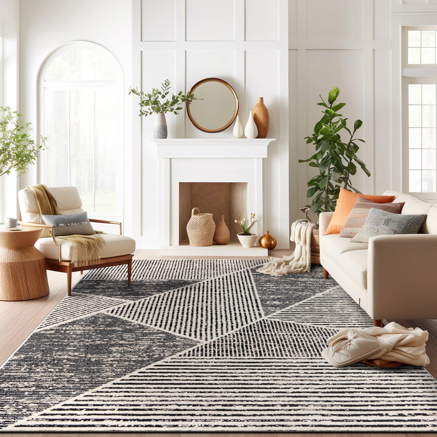 World Rug Gallery WR93CREAM8X10 rugs - View #2