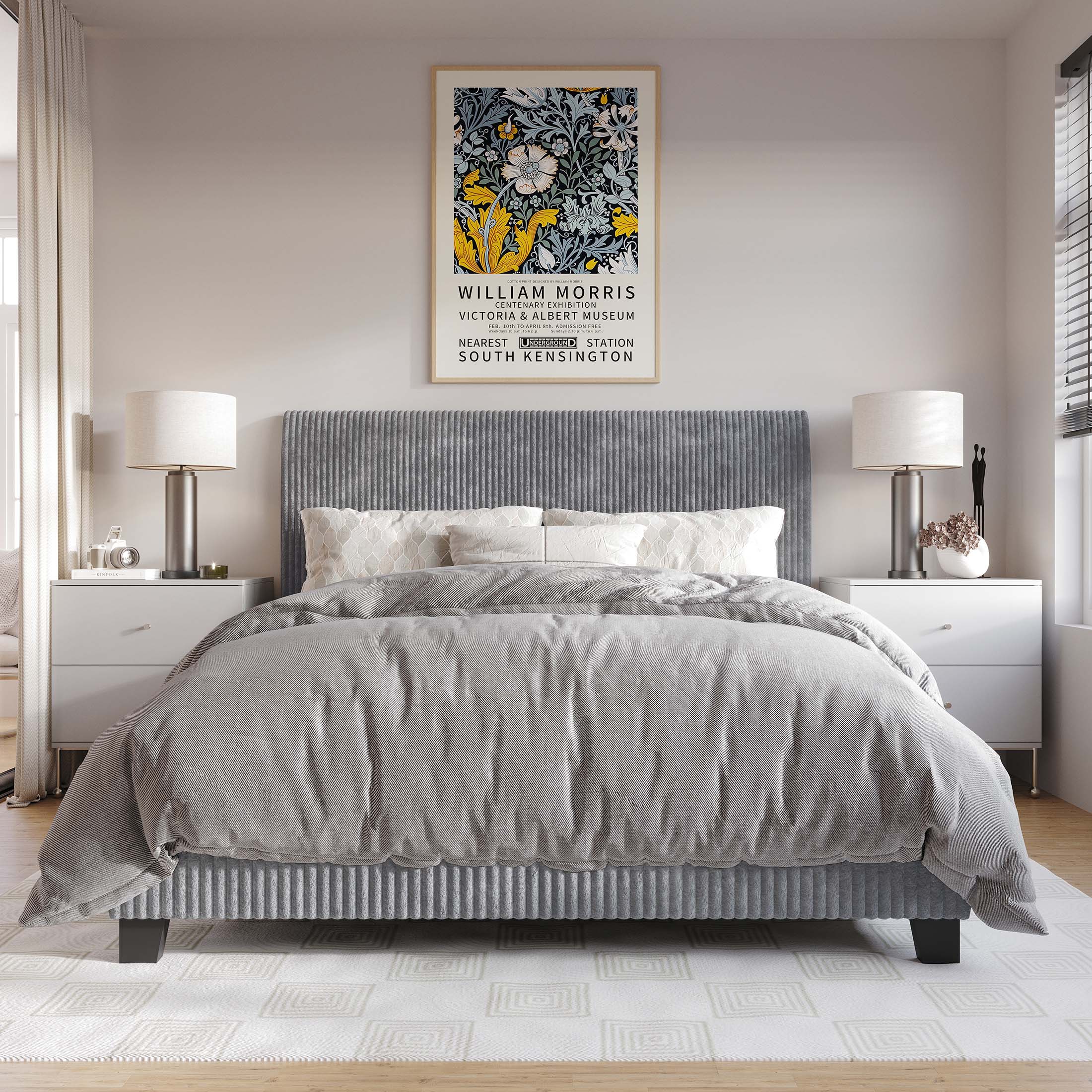CasePiece C8453TUB-GY-VV beds - View #2
