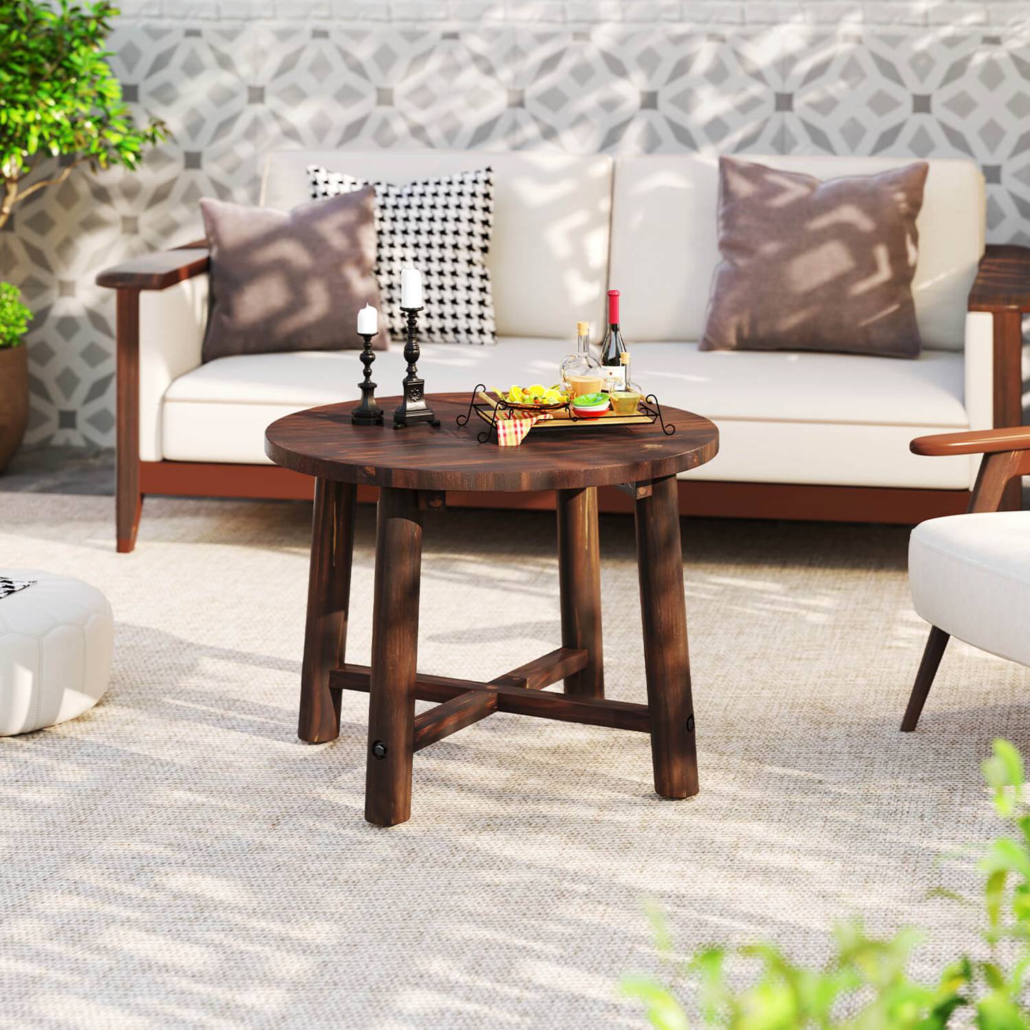 Costway HCST06932 Patio-Tables - View #6