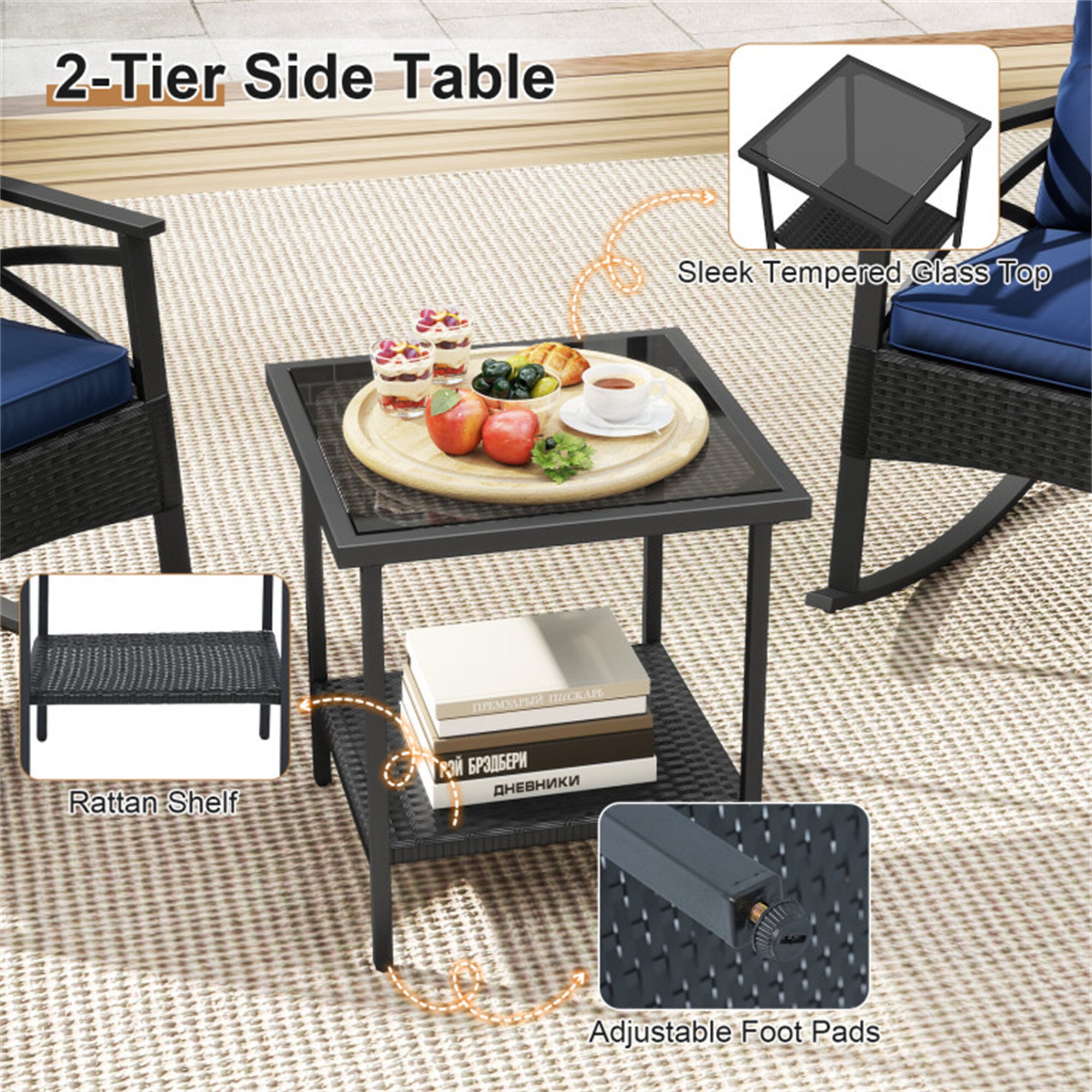 BABOOM BOM-75505NY-CO Patio-Conversation-Sets - View #10