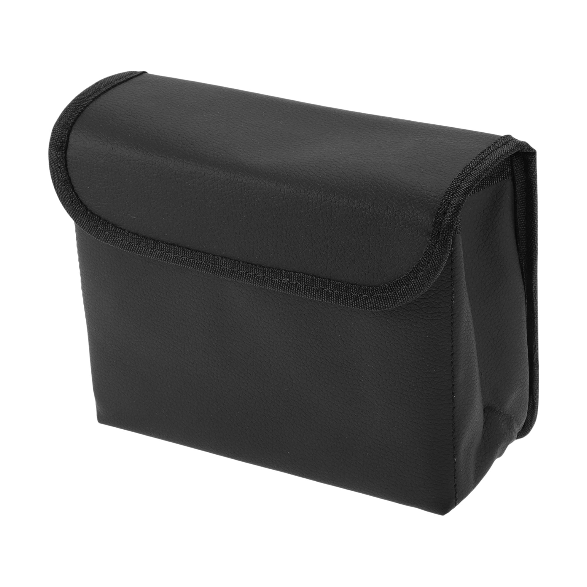 Unique Bargains - 1pc Car Trash Can Foldable Portable Trash Bin 7.5 Inch Length 2.8 Inch Width 5....