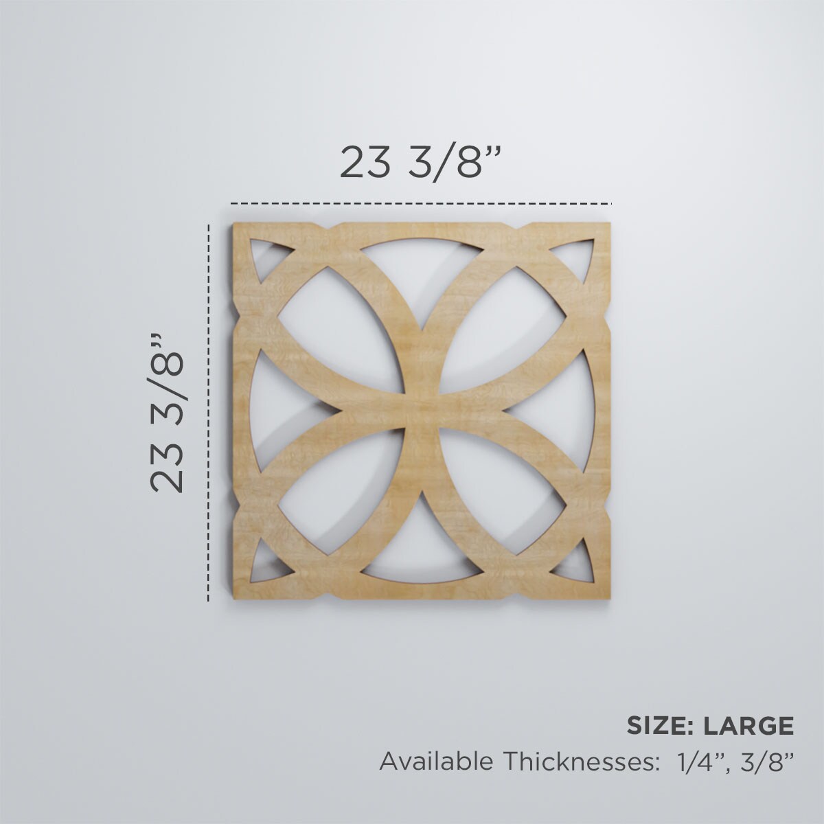 Ekena Millwork WALW24X24X0375DVNHI Wall-Panels - View #3
