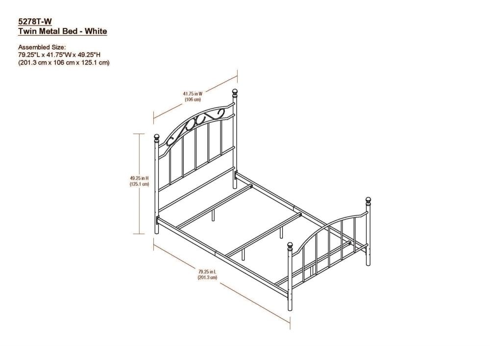 DHP WM5278T-W beds - View #8